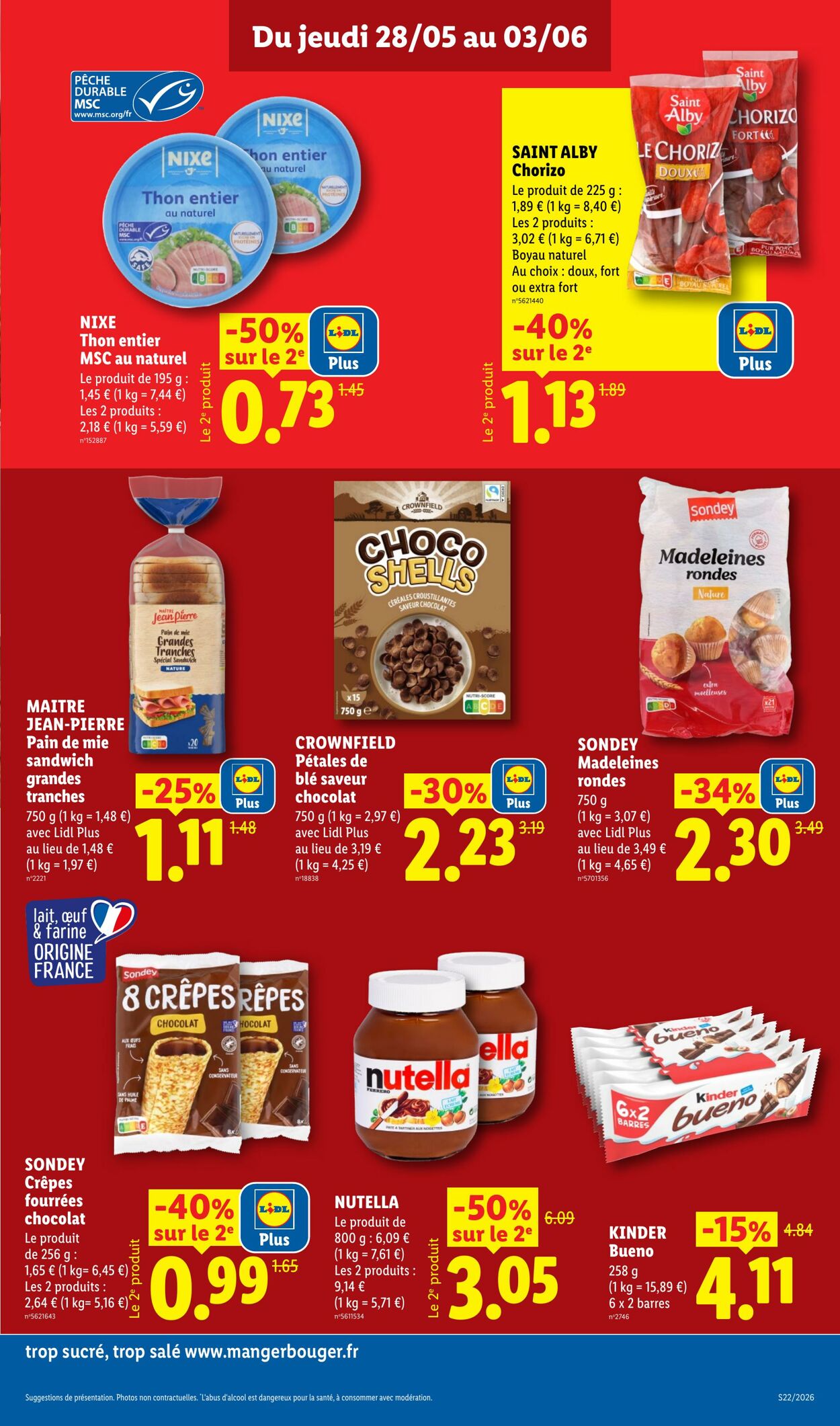 Catalogue Lidl 24.05.2026 - 03.06.2026