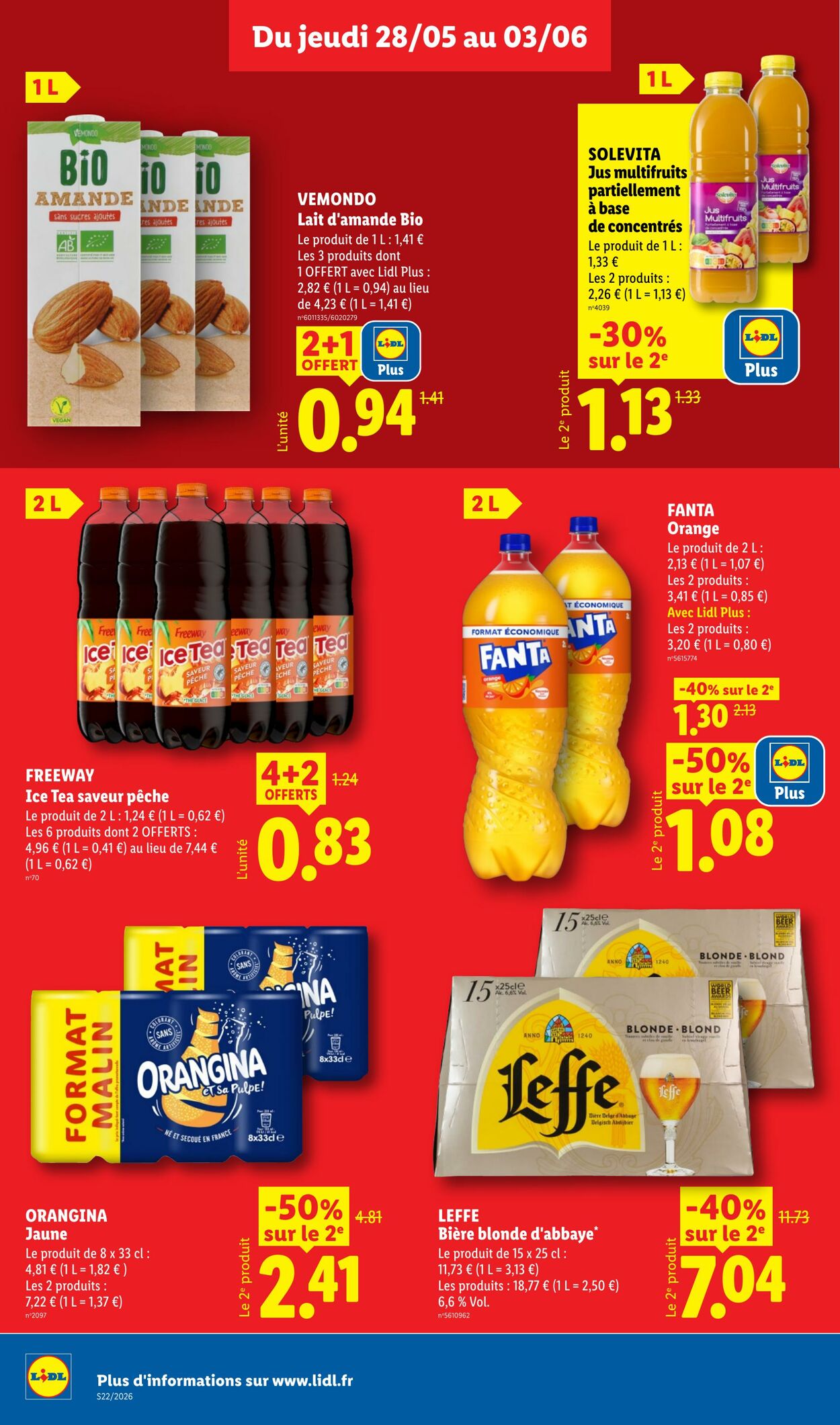 Catalogue Lidl 24.05.2026 - 03.06.2026