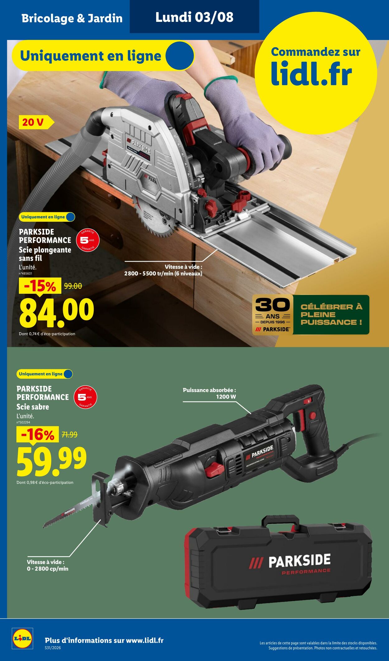 Catalogue Lidl 26.07.2026 - 05.08.2026