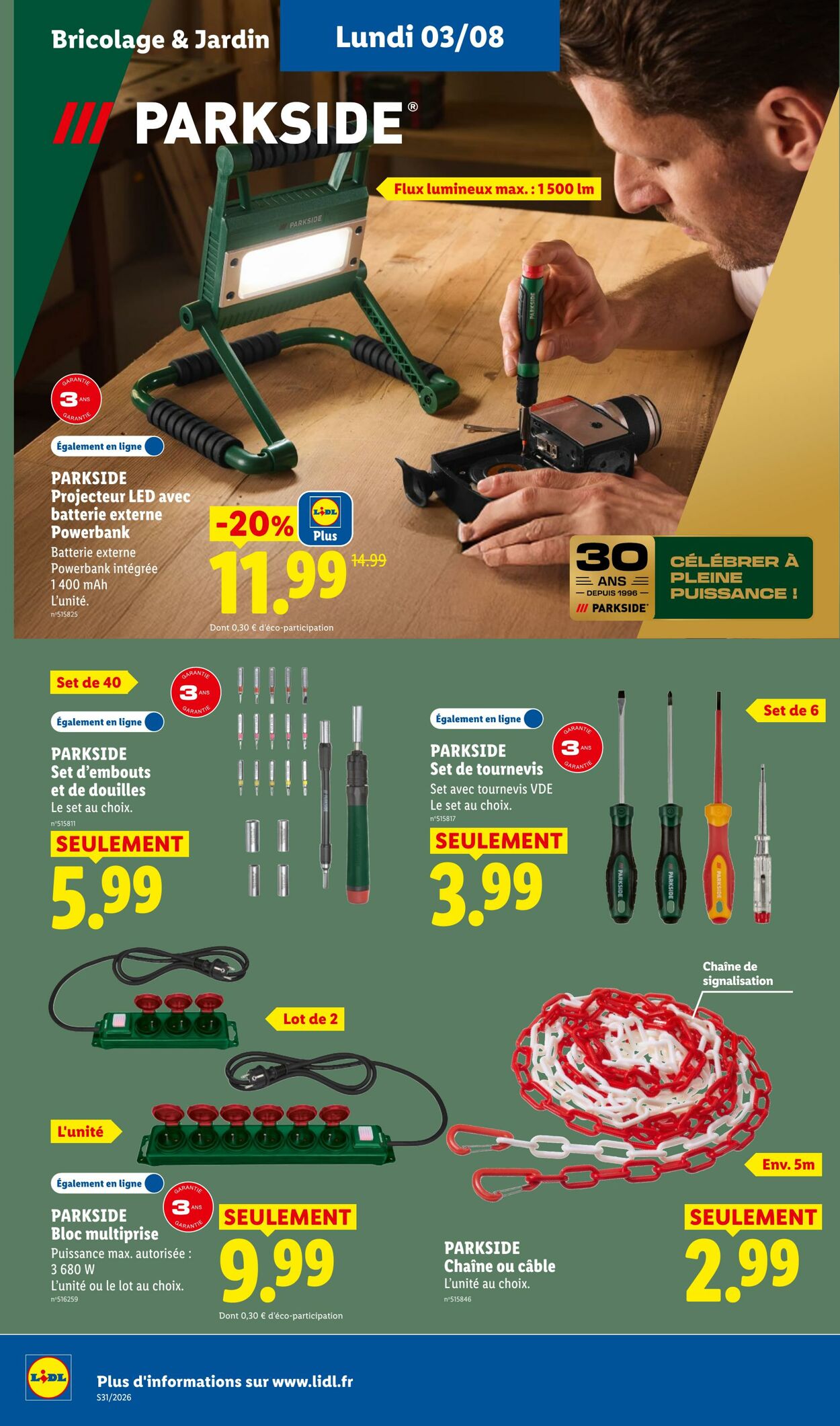 Catalogue Lidl 26.07.2026 - 05.08.2026