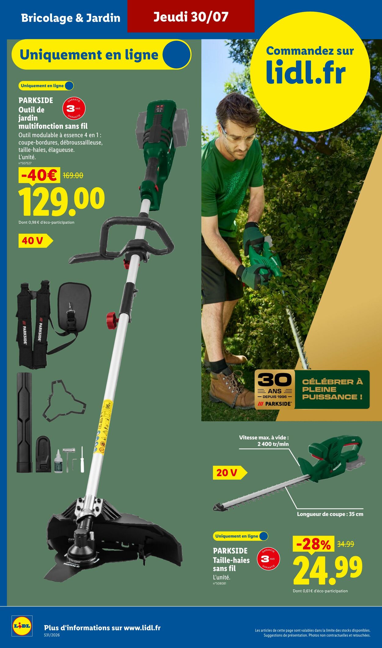 Catalogue Lidl 26.07.2026 - 05.08.2026
