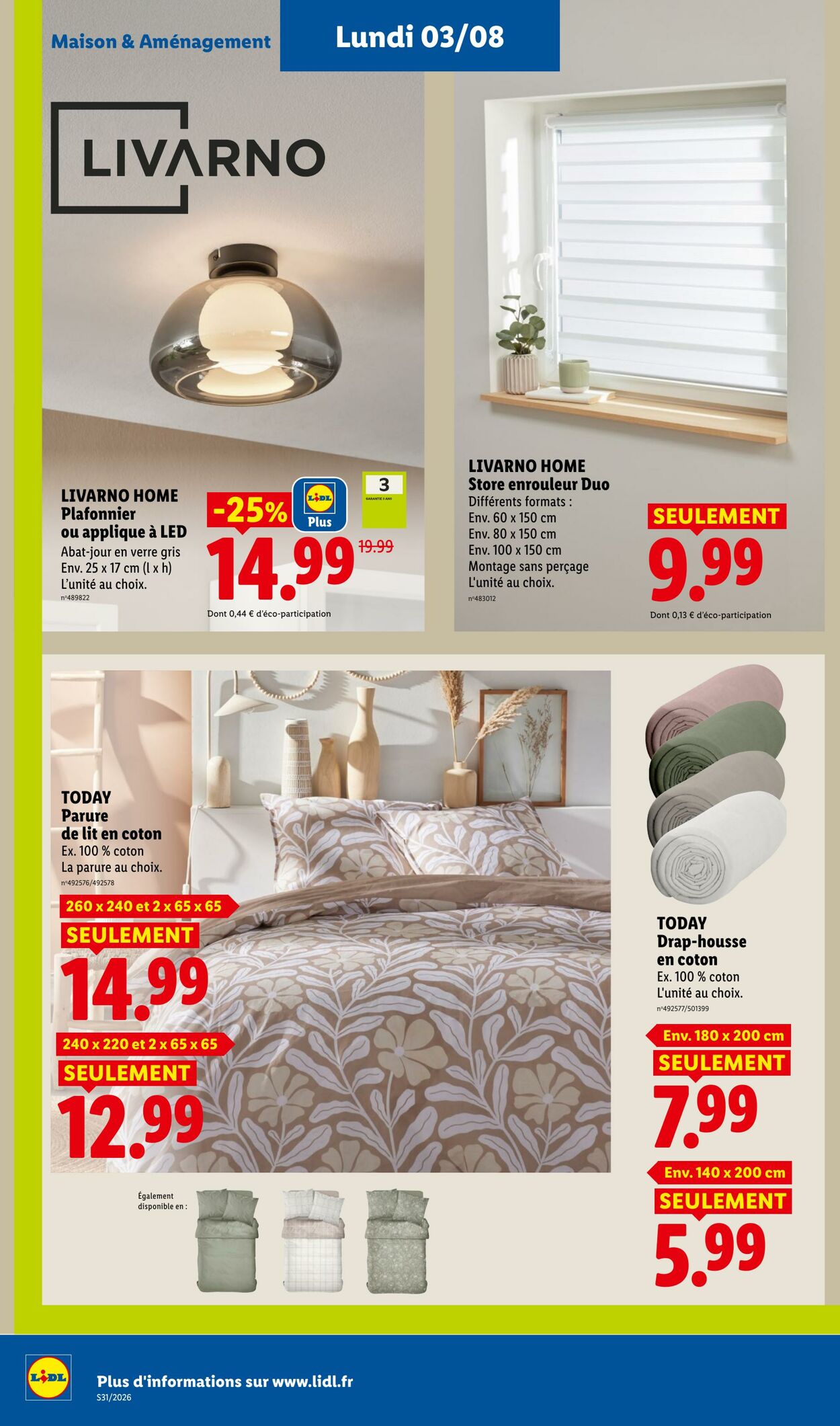 Catalogue Lidl 26.07.2026 - 05.08.2026