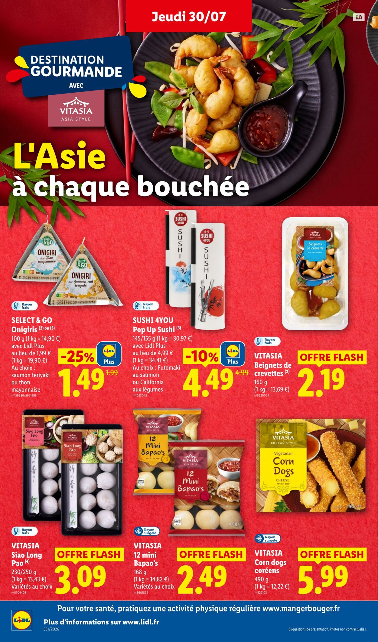 Catalogue Lidl 26.07.2026 - 05.08.2026