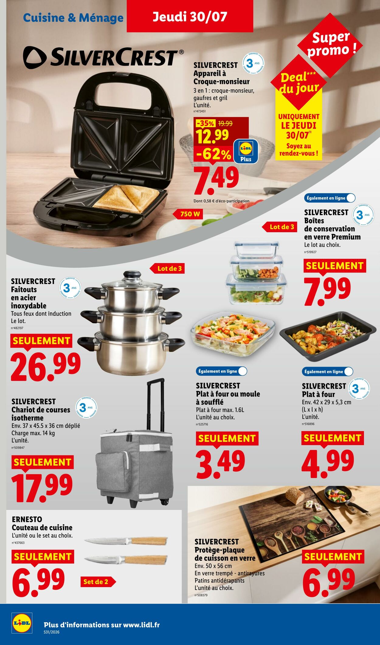 Catalogue Lidl 26.07.2026 - 05.08.2026