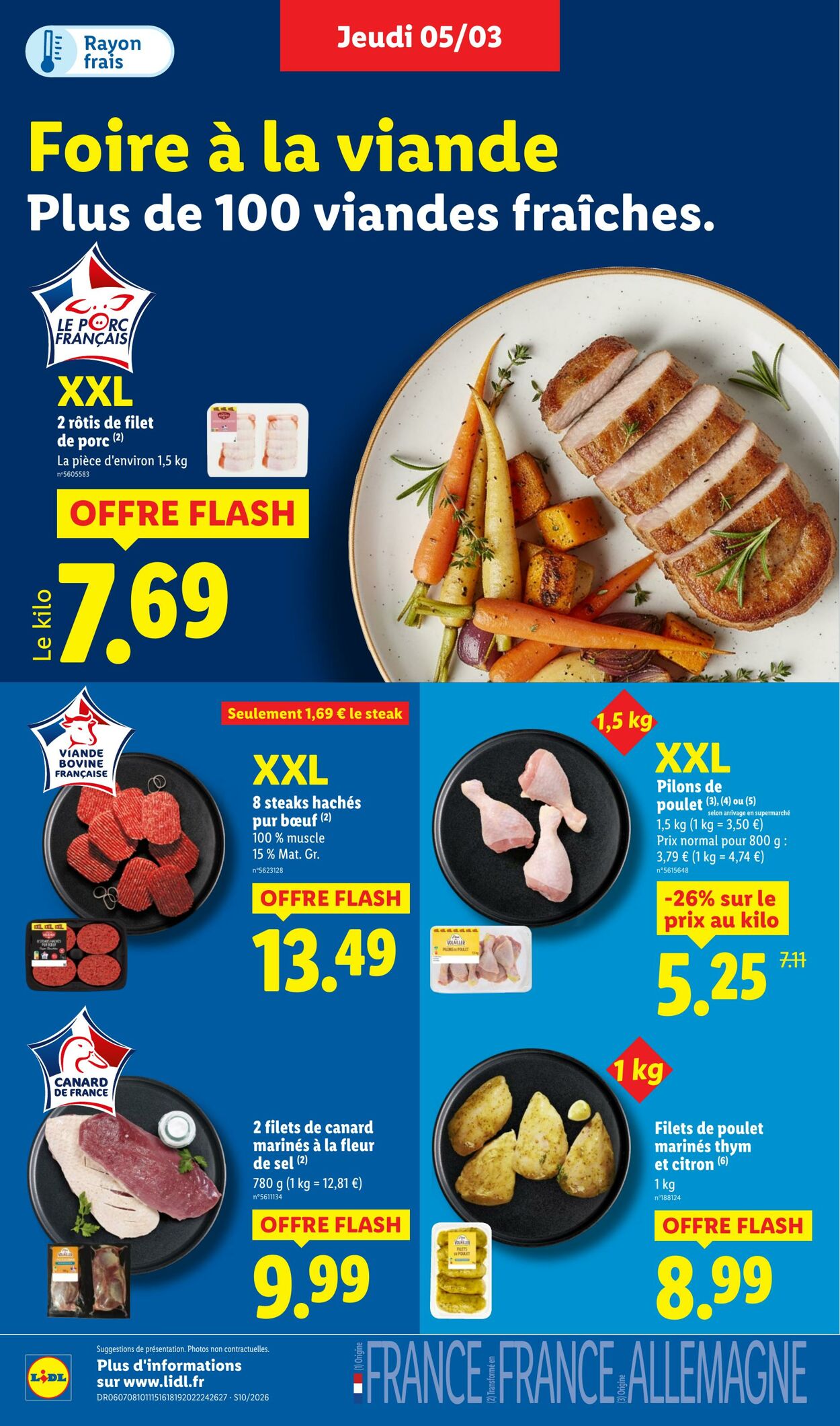 Catalogue Lidl 01.03.2026 - 11.03.2026