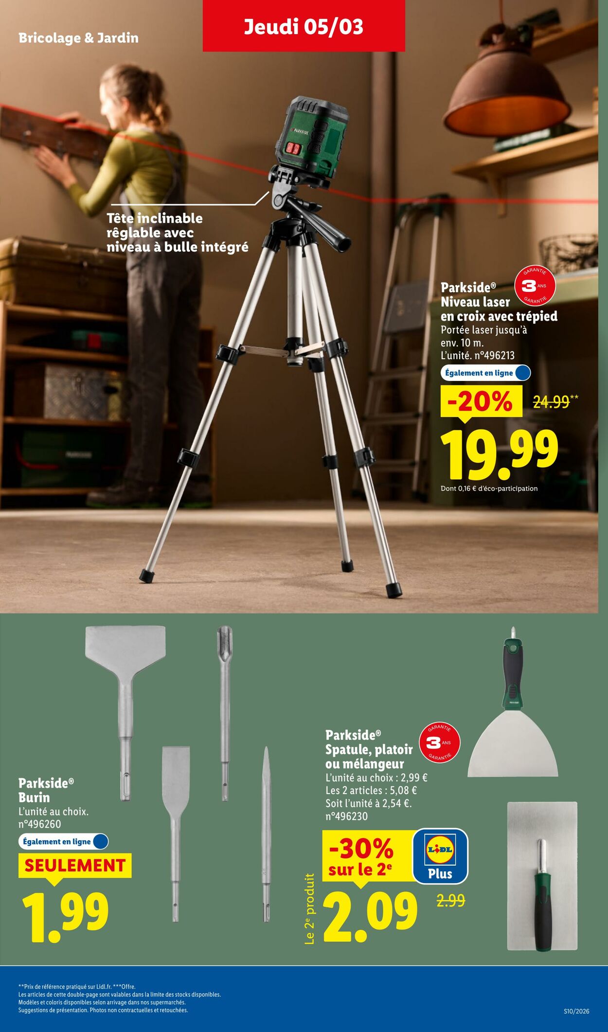 Catalogue Lidl 01.03.2026 - 11.03.2026