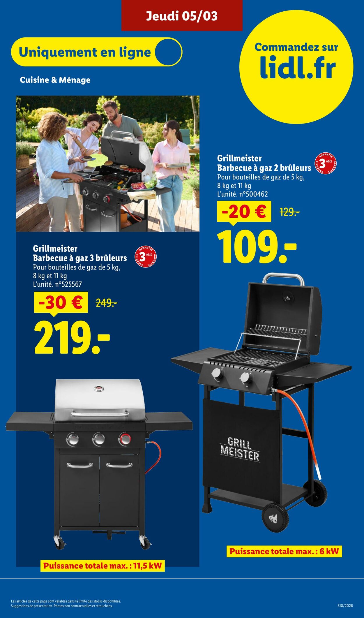 Catalogue Lidl 01.03.2026 - 11.03.2026