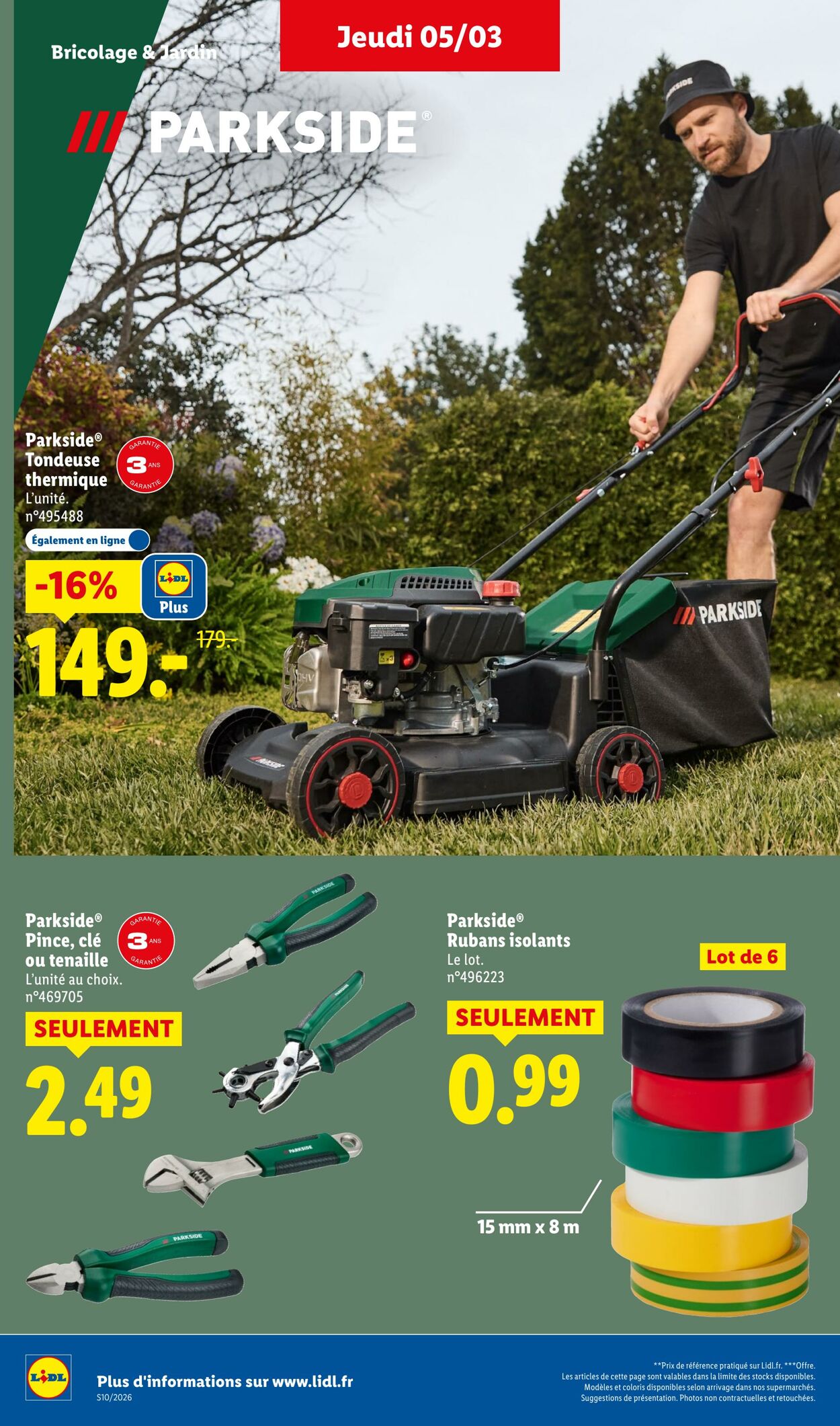Catalogue Lidl 01.03.2026 - 11.03.2026