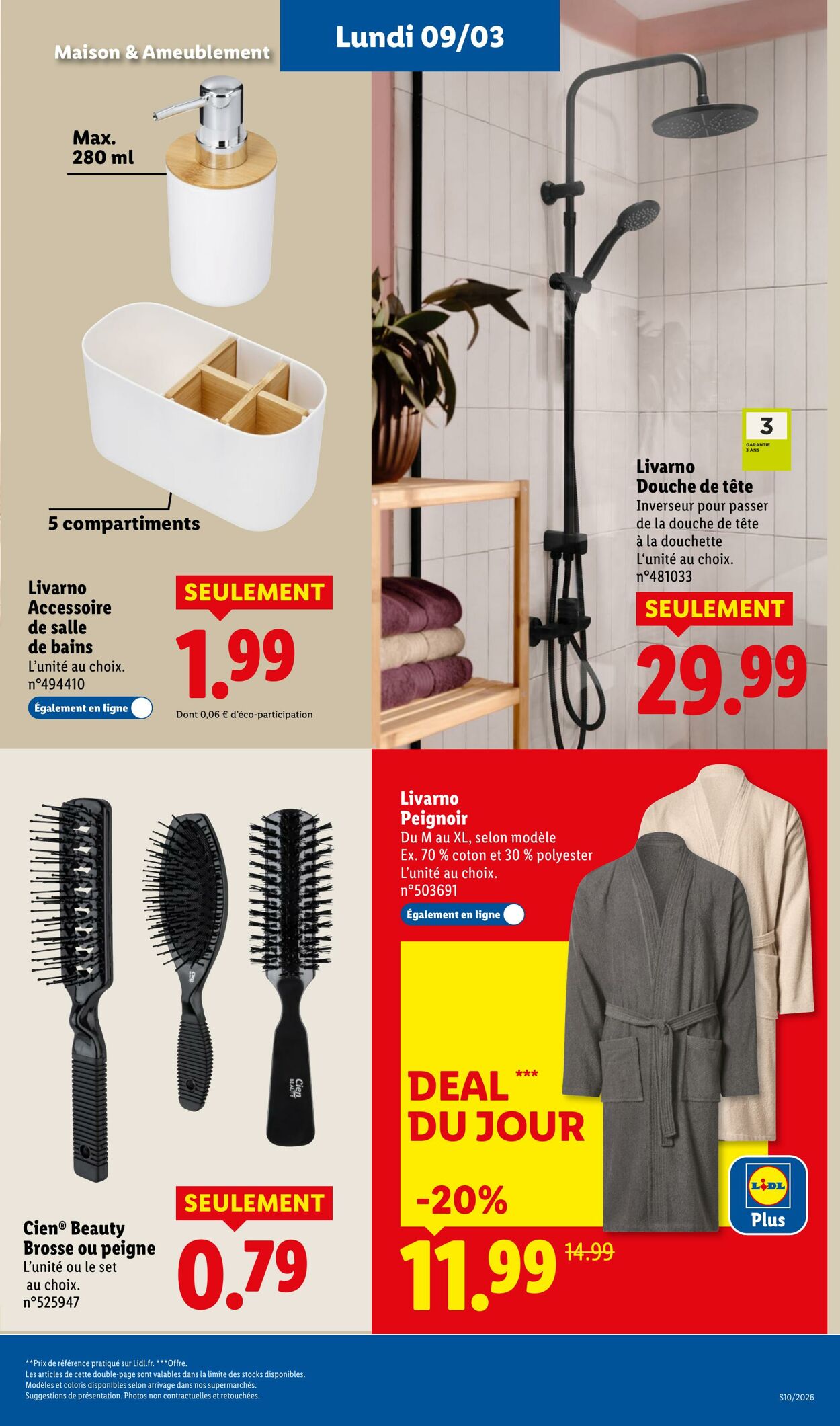 Catalogue Lidl 01.03.2026 - 11.03.2026