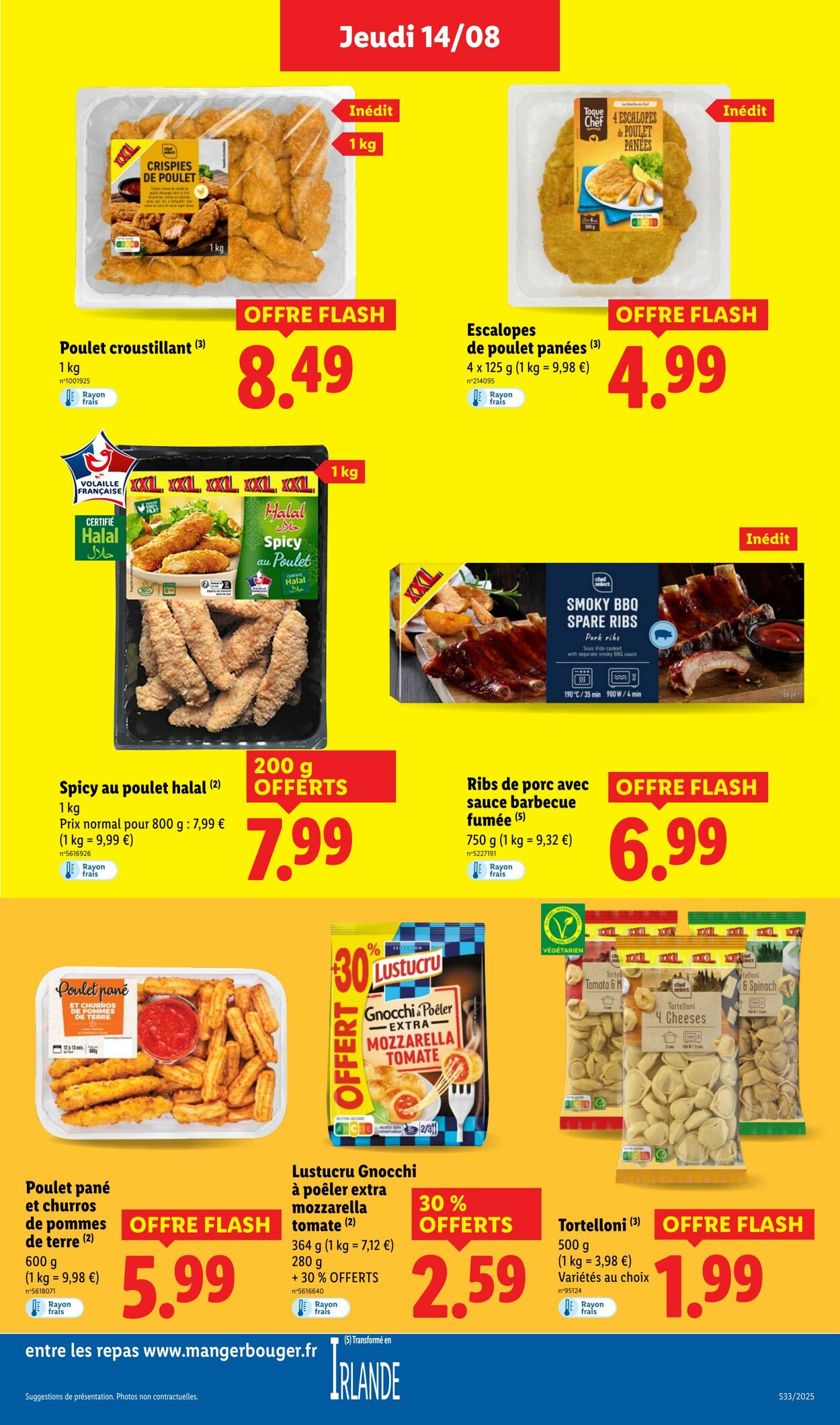 Catalogue Lidl 14.08.2025 - 20.08.2025