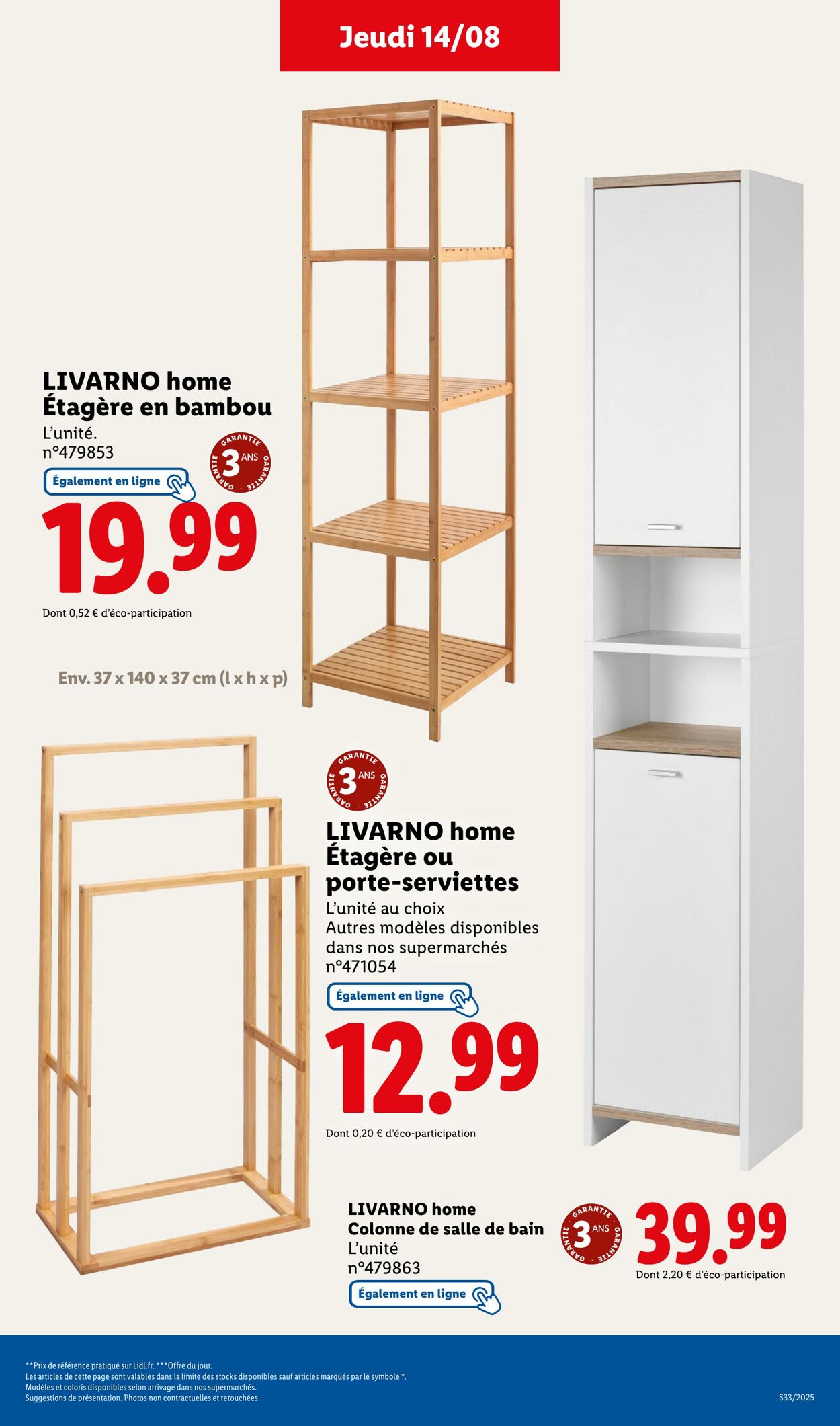 Catalogue Lidl 14.08.2025 - 20.08.2025