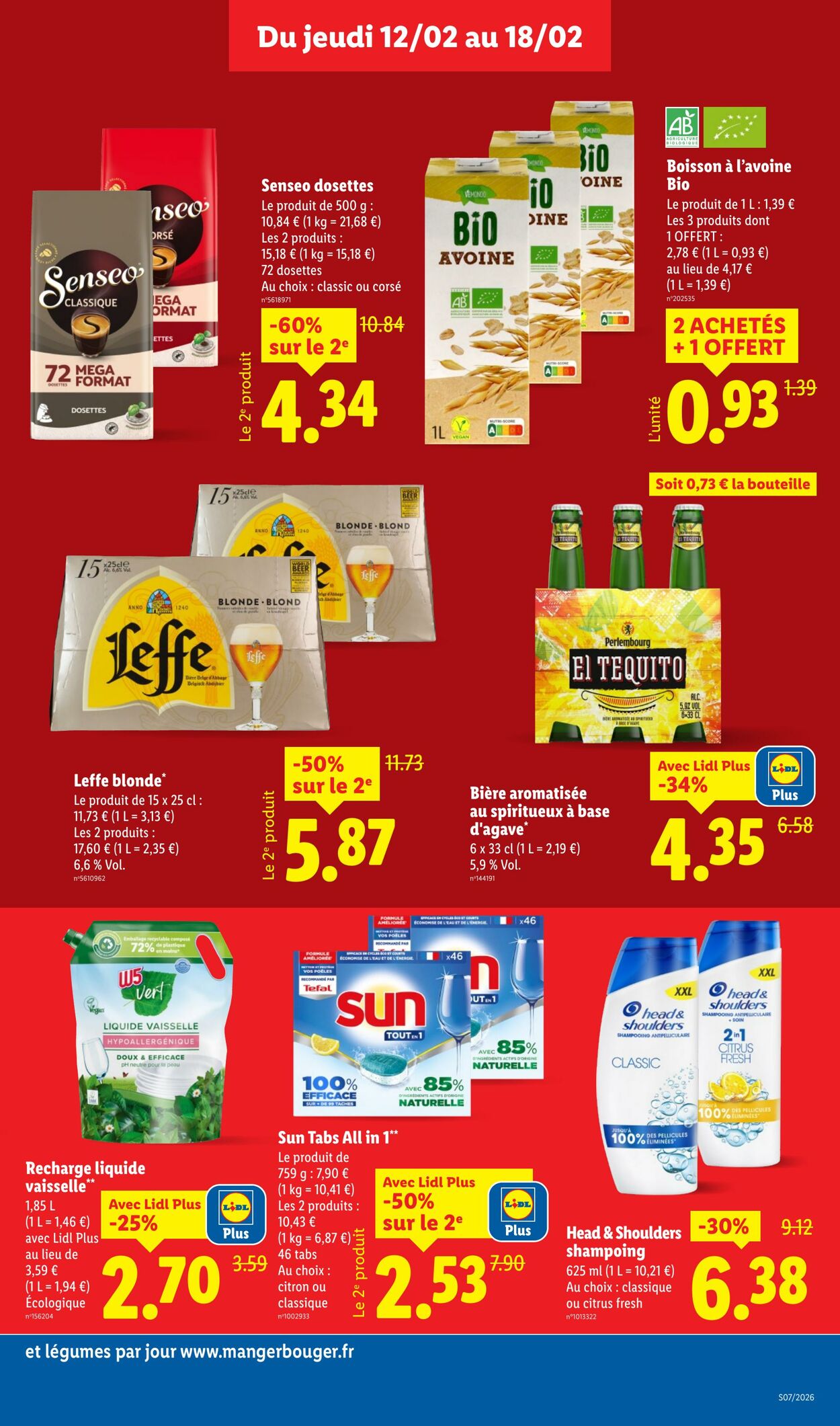 Catalogue Lidl 08.02.2026 - 18.02.2026