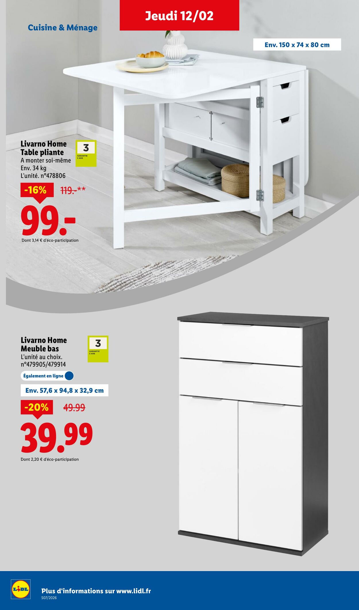 Catalogue Lidl 08.02.2026 - 18.02.2026