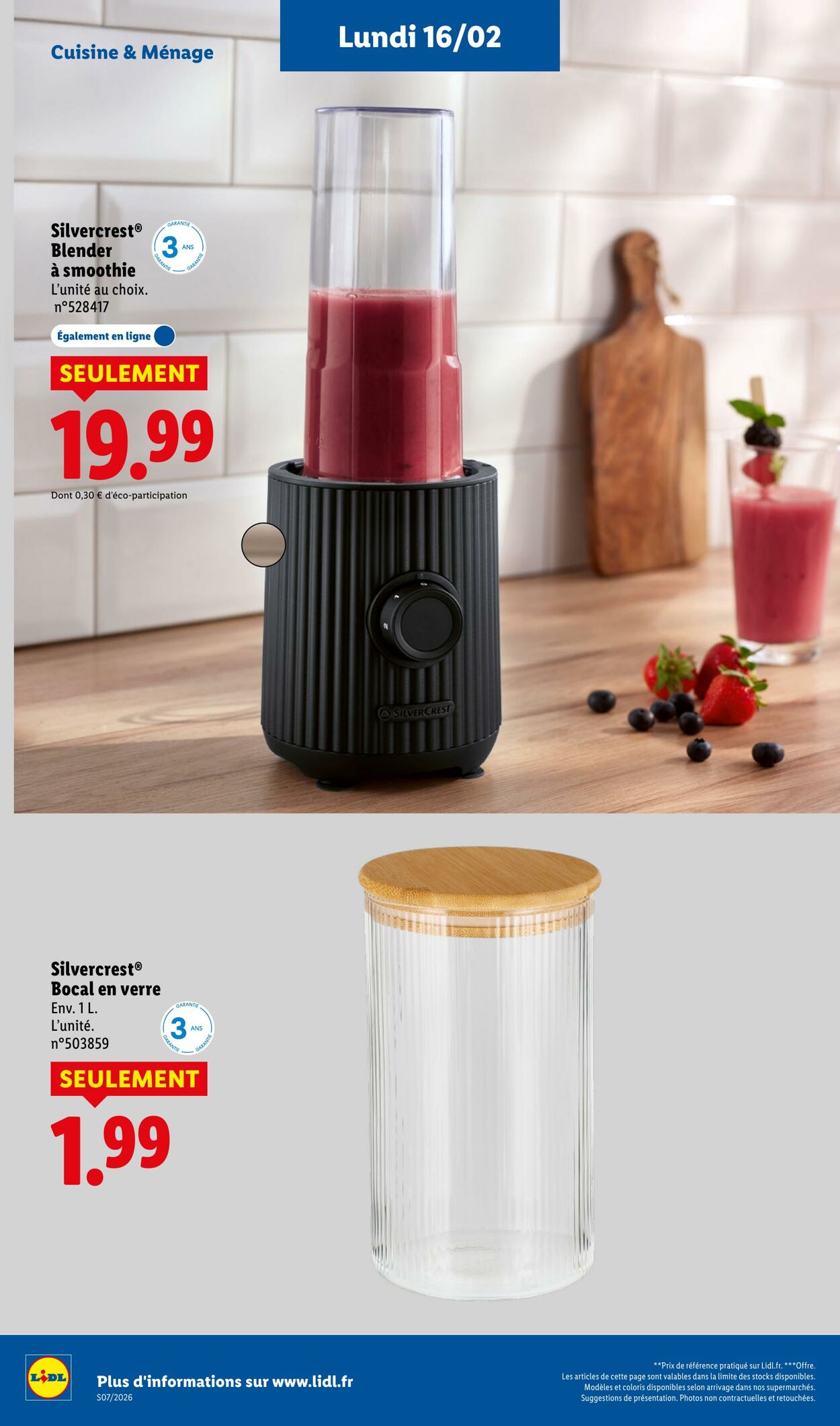 Catalogue Lidl 08.02.2026 - 18.02.2026