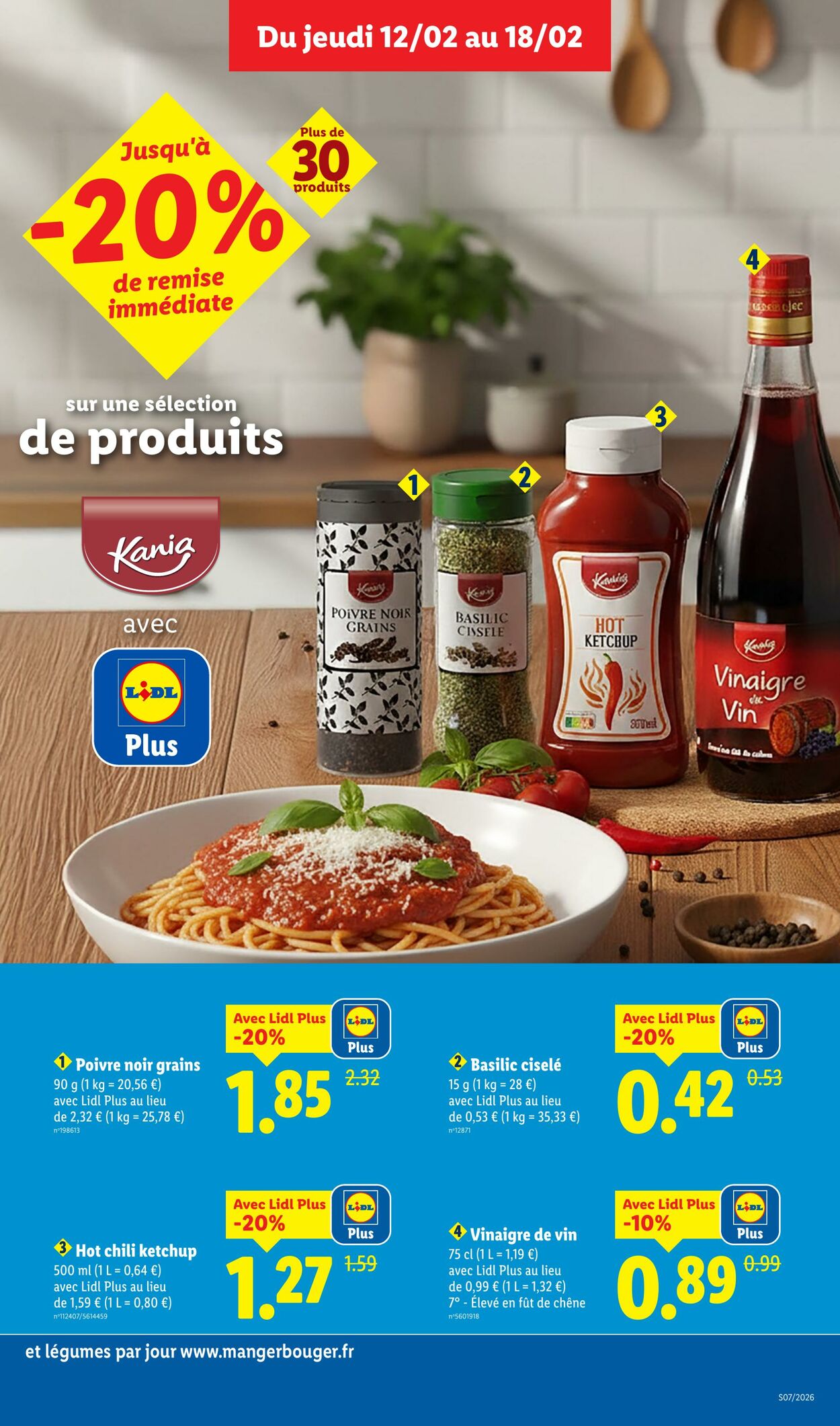 Catalogue Lidl 08.02.2026 - 18.02.2026