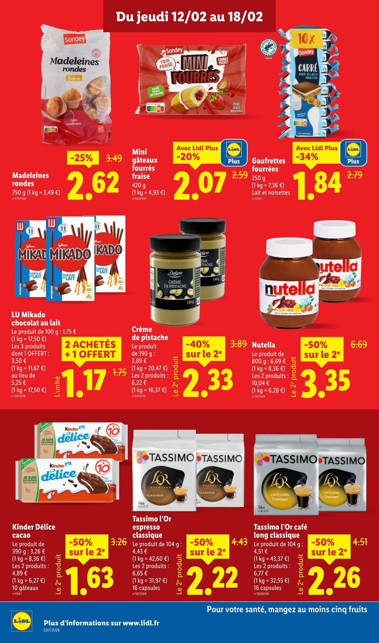 Catalogue Lidl 08.02.2026 - 18.02.2026