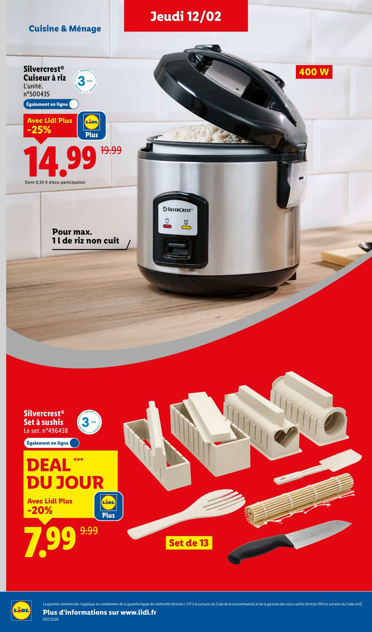 Catalogue Lidl 08.02.2026 - 18.02.2026