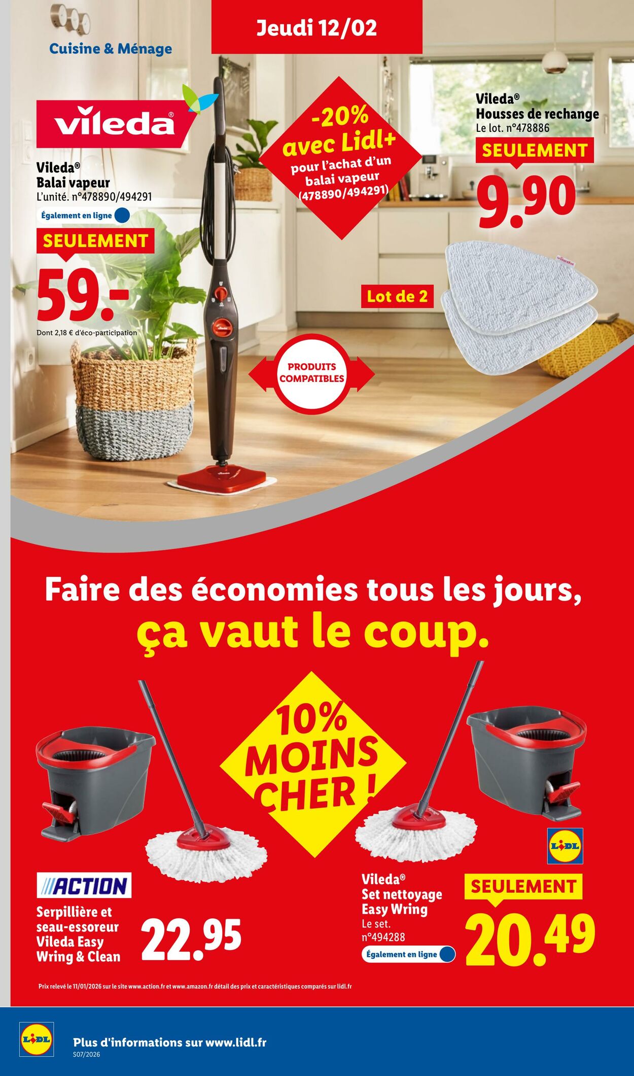 Catalogue Lidl 08.02.2026 - 18.02.2026
