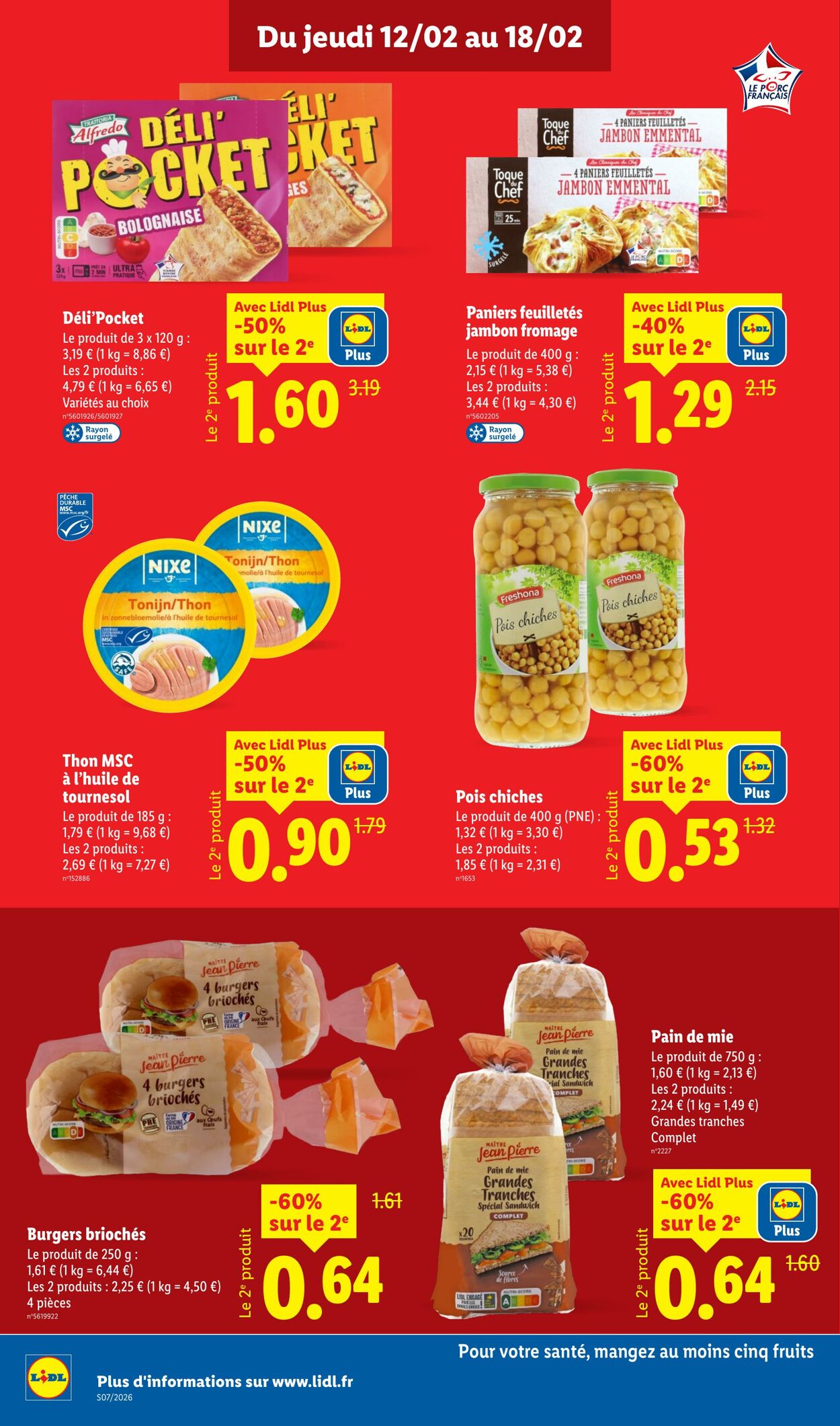 Catalogue Lidl 08.02.2026 - 18.02.2026