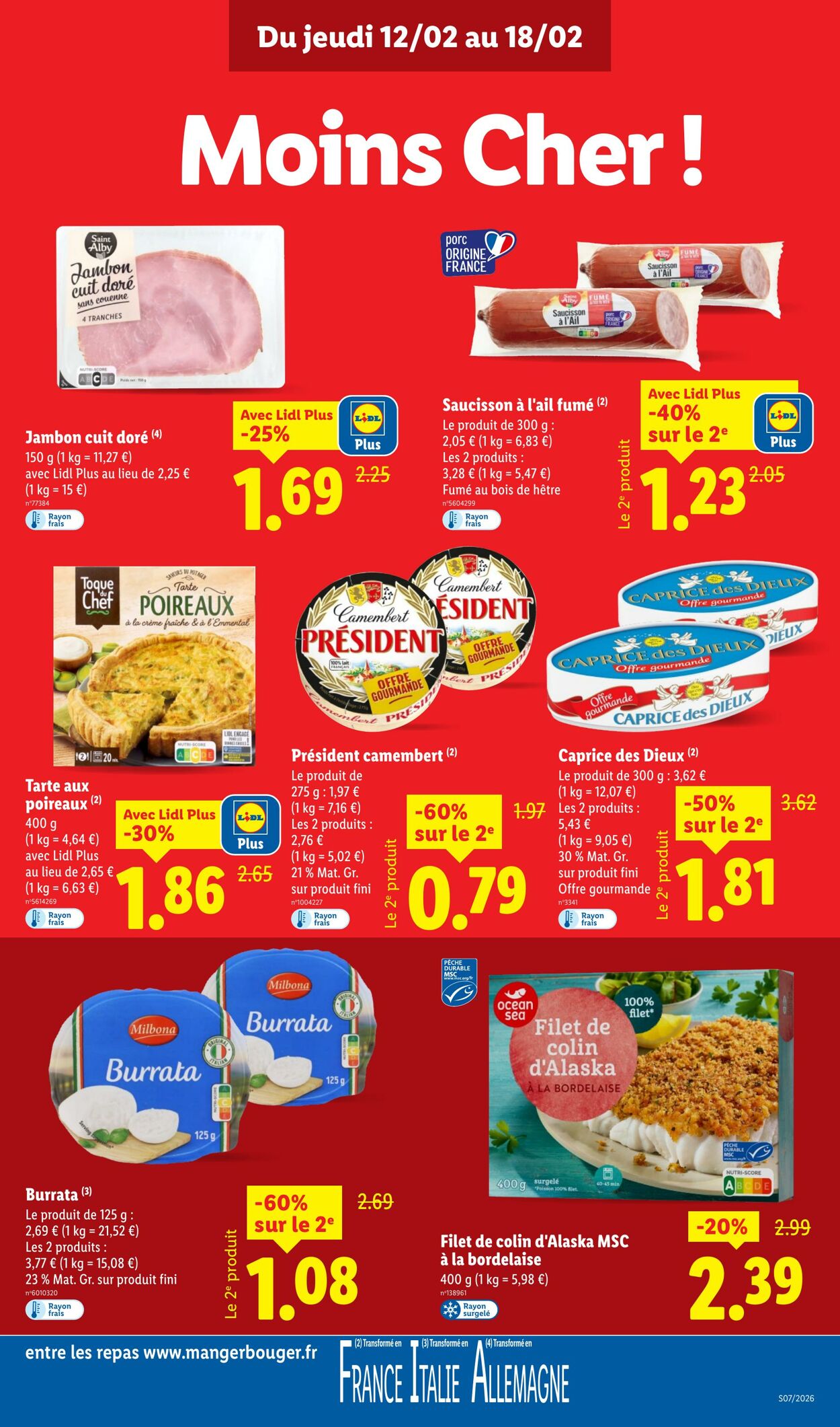 Catalogue Lidl 08.02.2026 - 18.02.2026