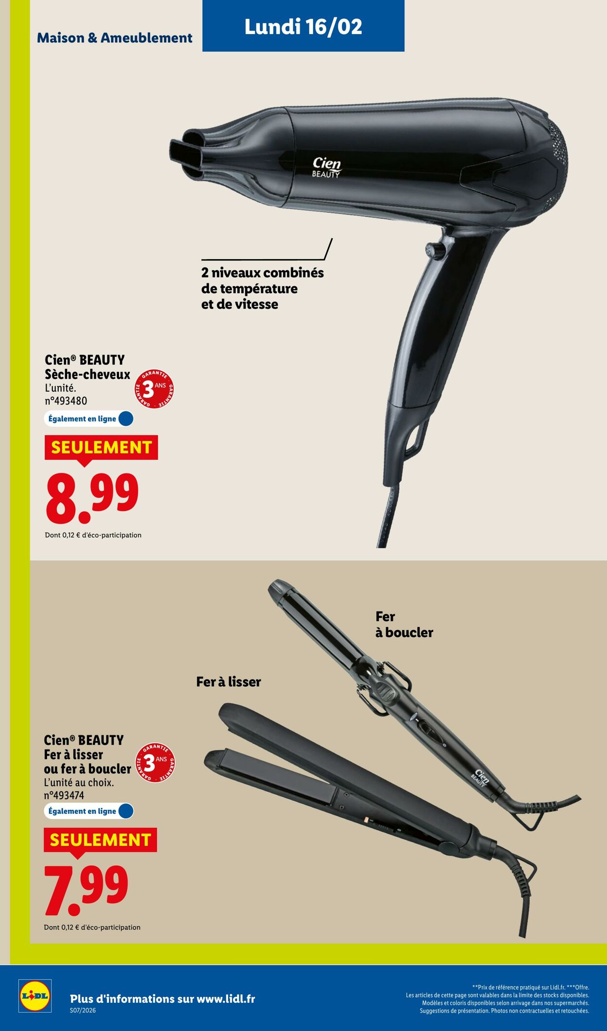 Catalogue Lidl 08.02.2026 - 18.02.2026