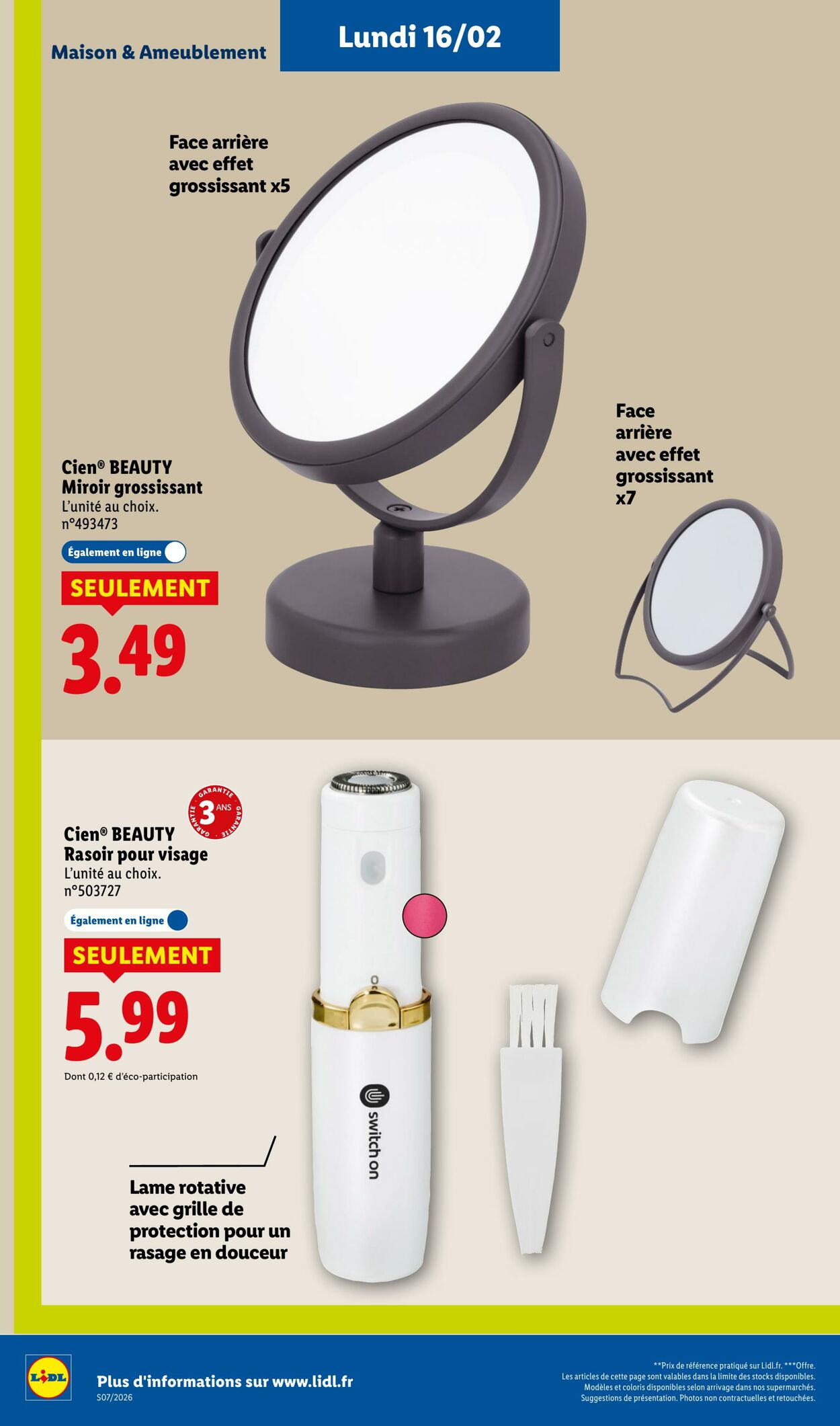Catalogue Lidl 08.02.2026 - 18.02.2026
