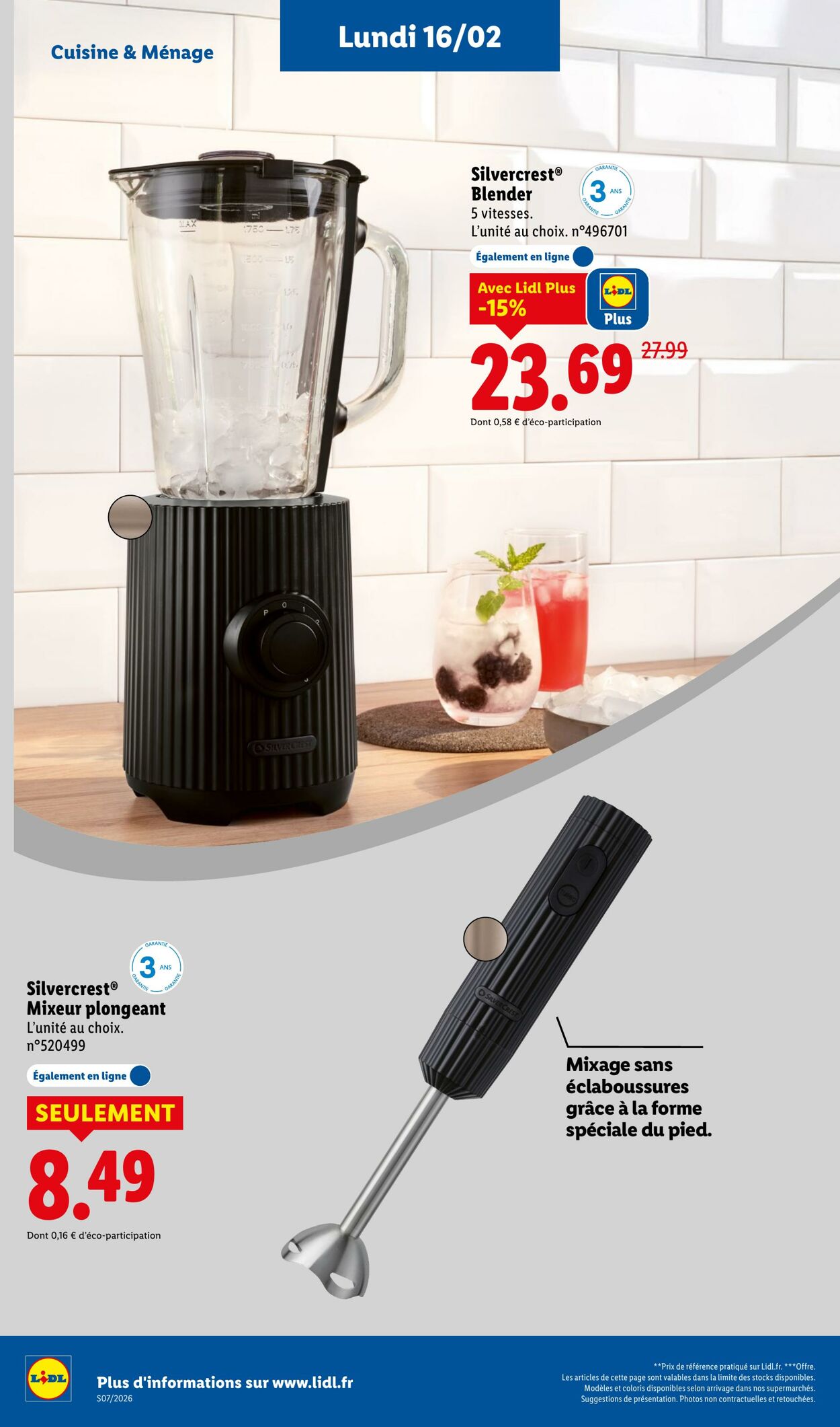 Catalogue Lidl 08.02.2026 - 18.02.2026