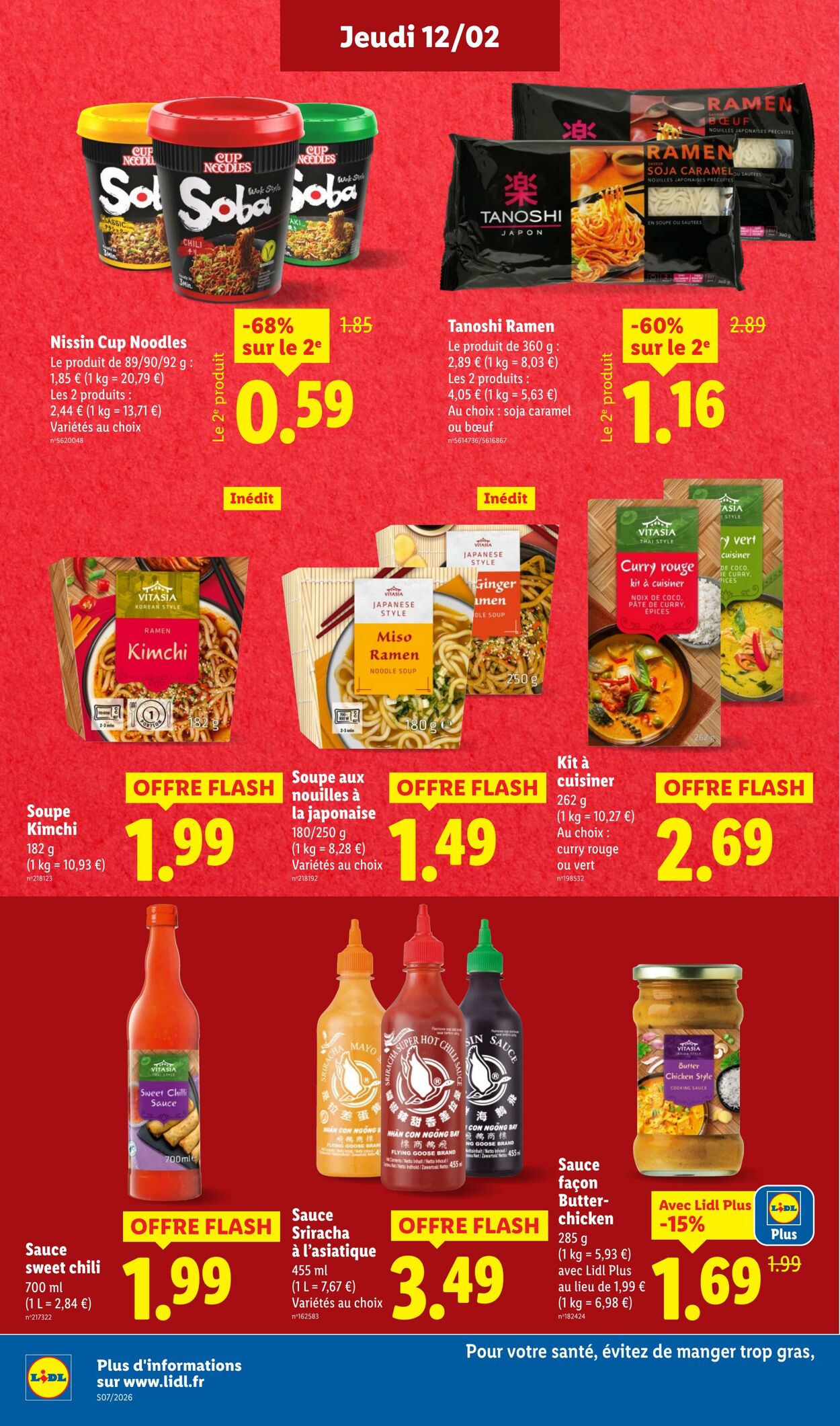 Catalogue Lidl 08.02.2026 - 18.02.2026