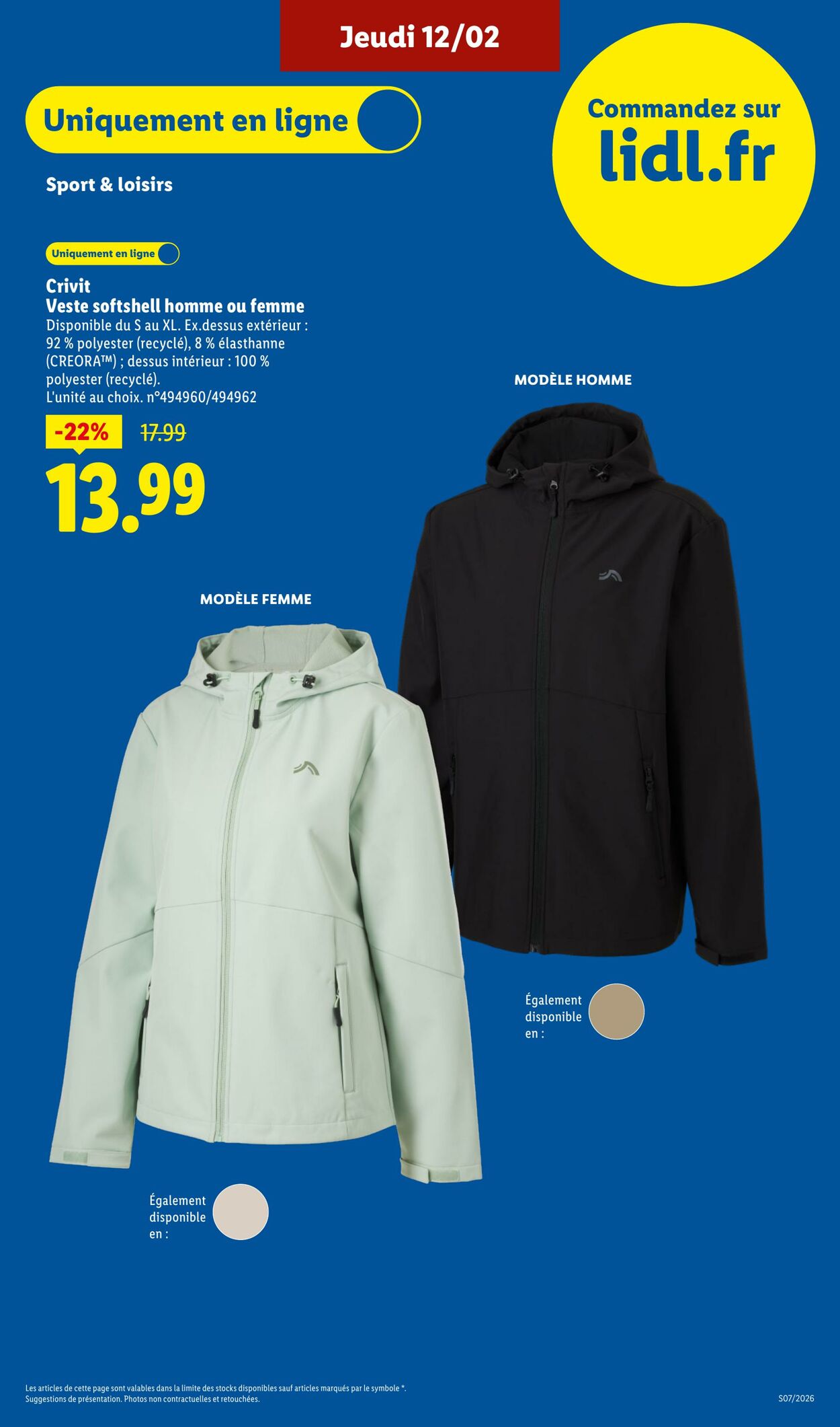 Catalogue Lidl 08.02.2026 - 18.02.2026