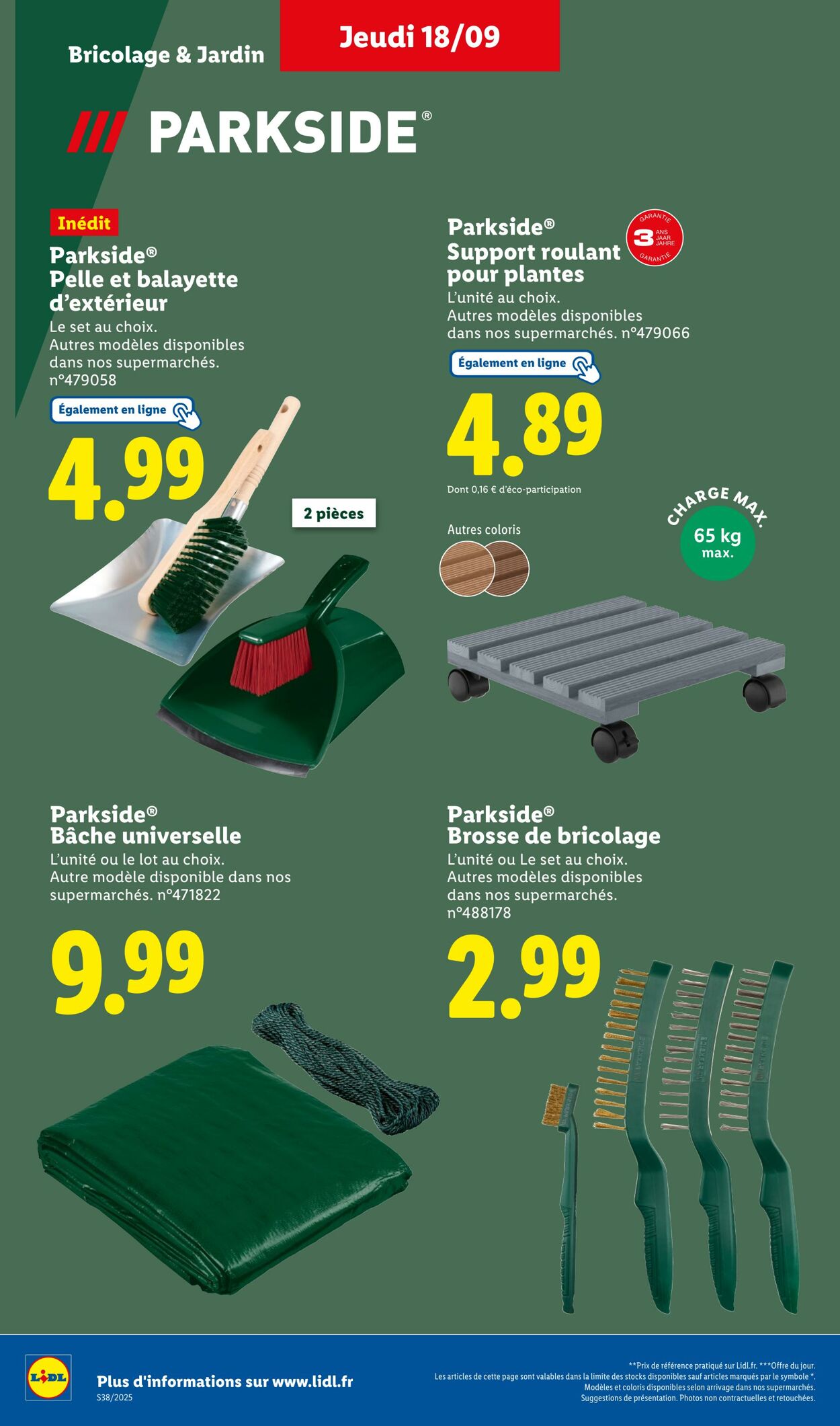 Catalogue Lidl 18.09.2025 - 24.09.2025