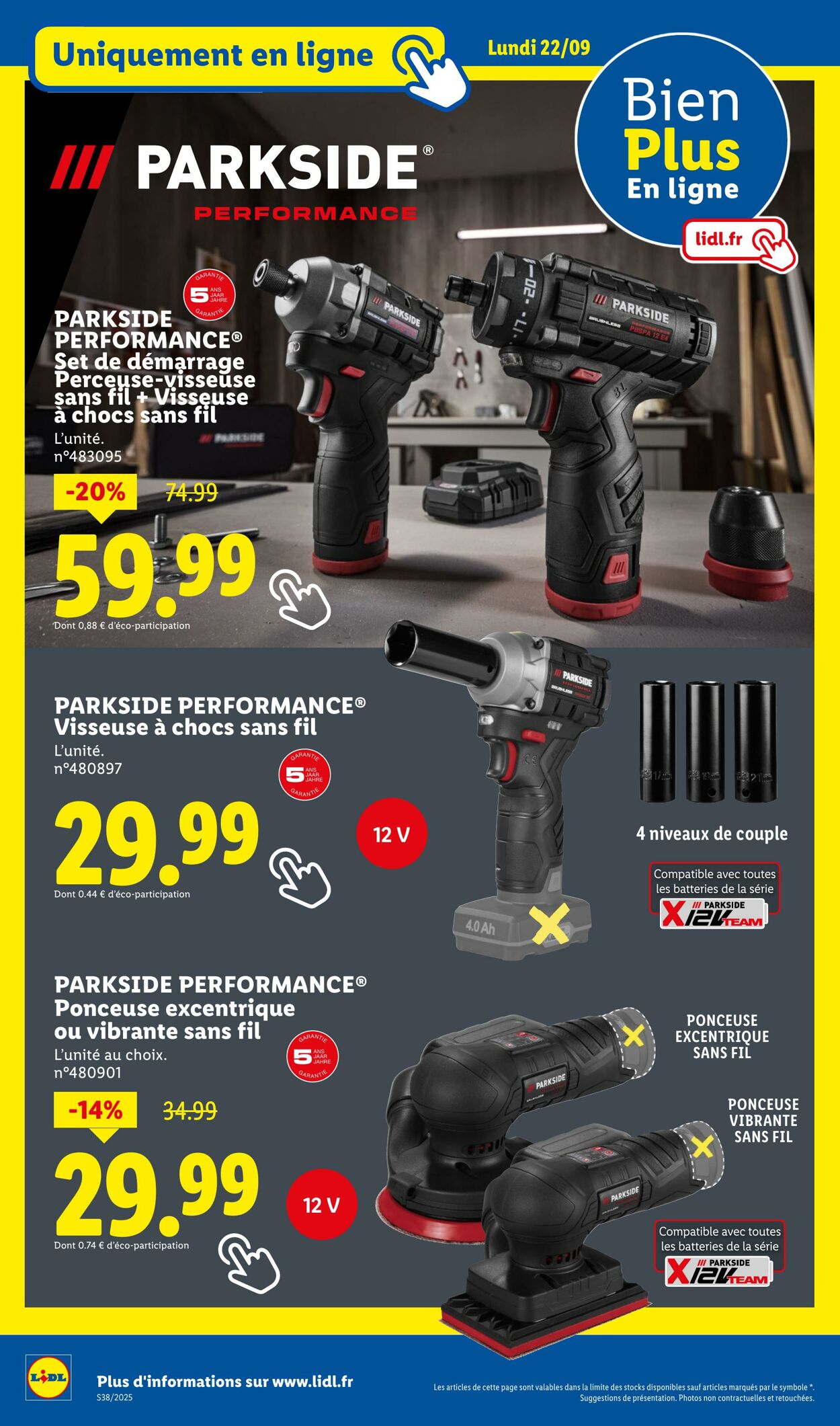 Catalogue Lidl 18.09.2025 - 24.09.2025