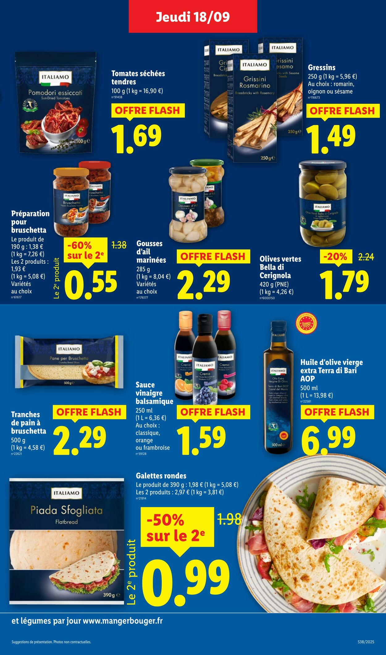 Catalogue Lidl 18.09.2025 - 24.09.2025