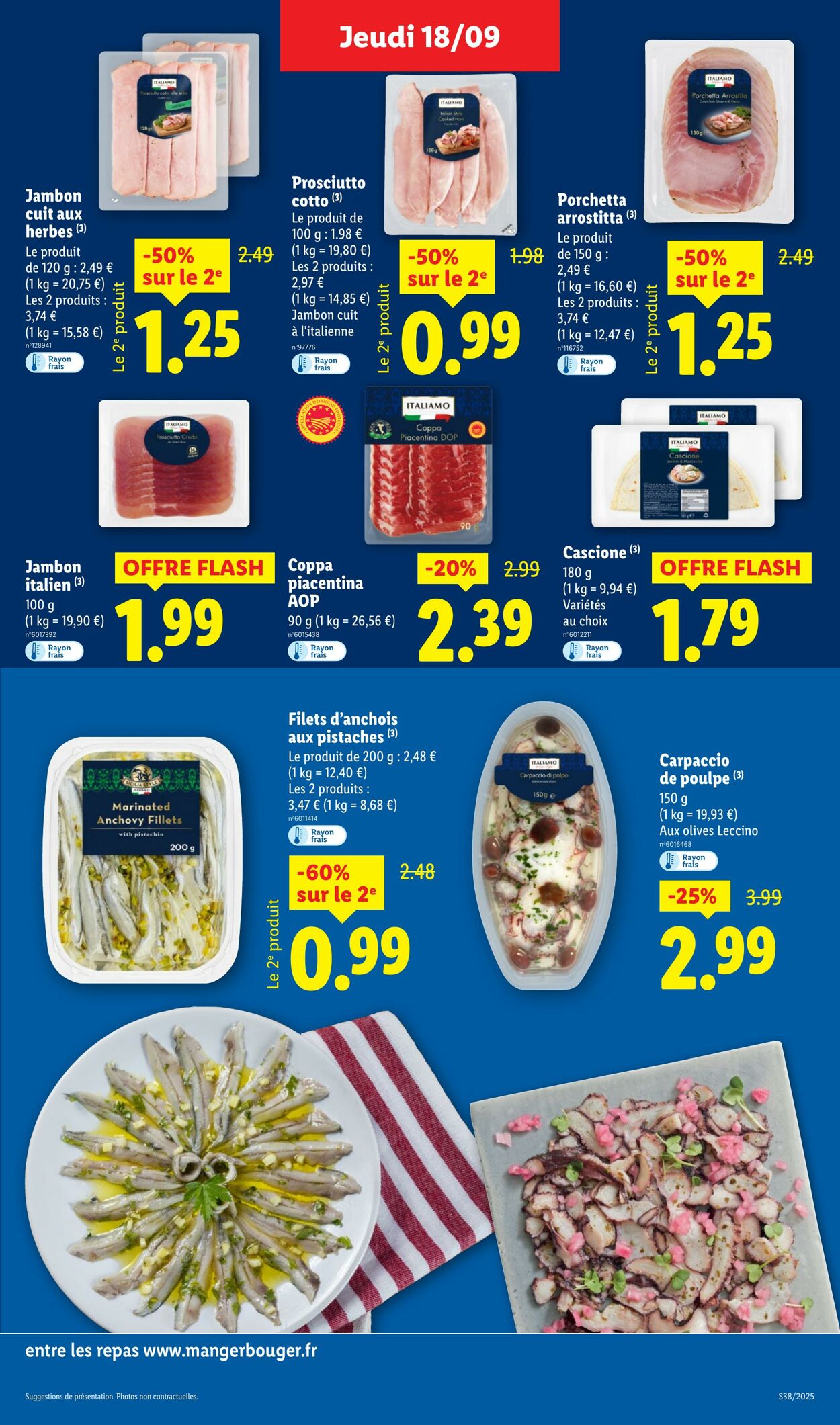 Catalogue Lidl 18.09.2025 - 24.09.2025