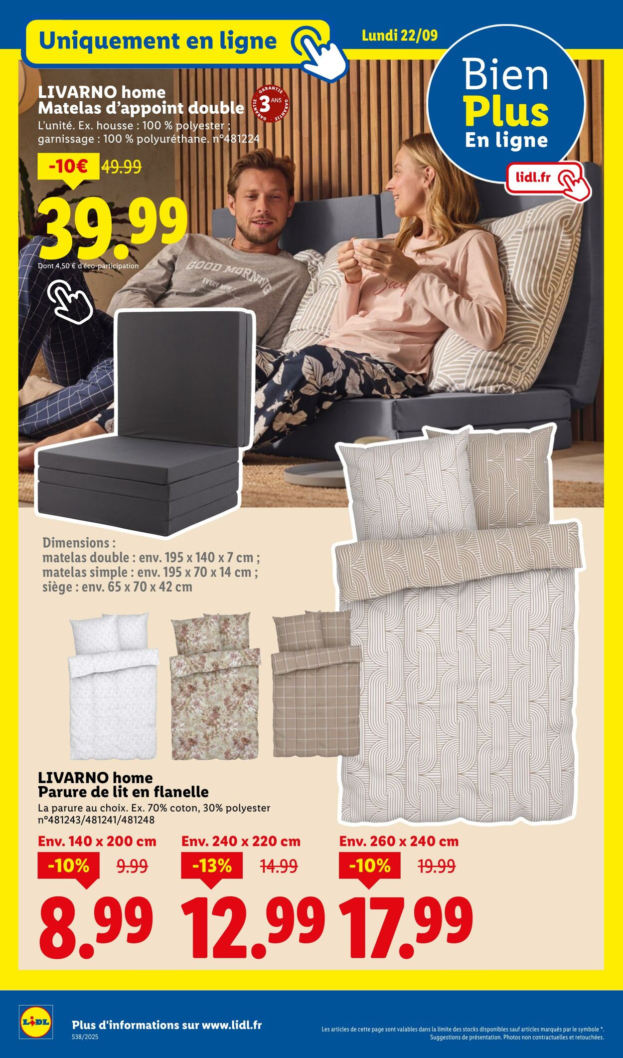 Catalogue Lidl 18.09.2025 - 24.09.2025