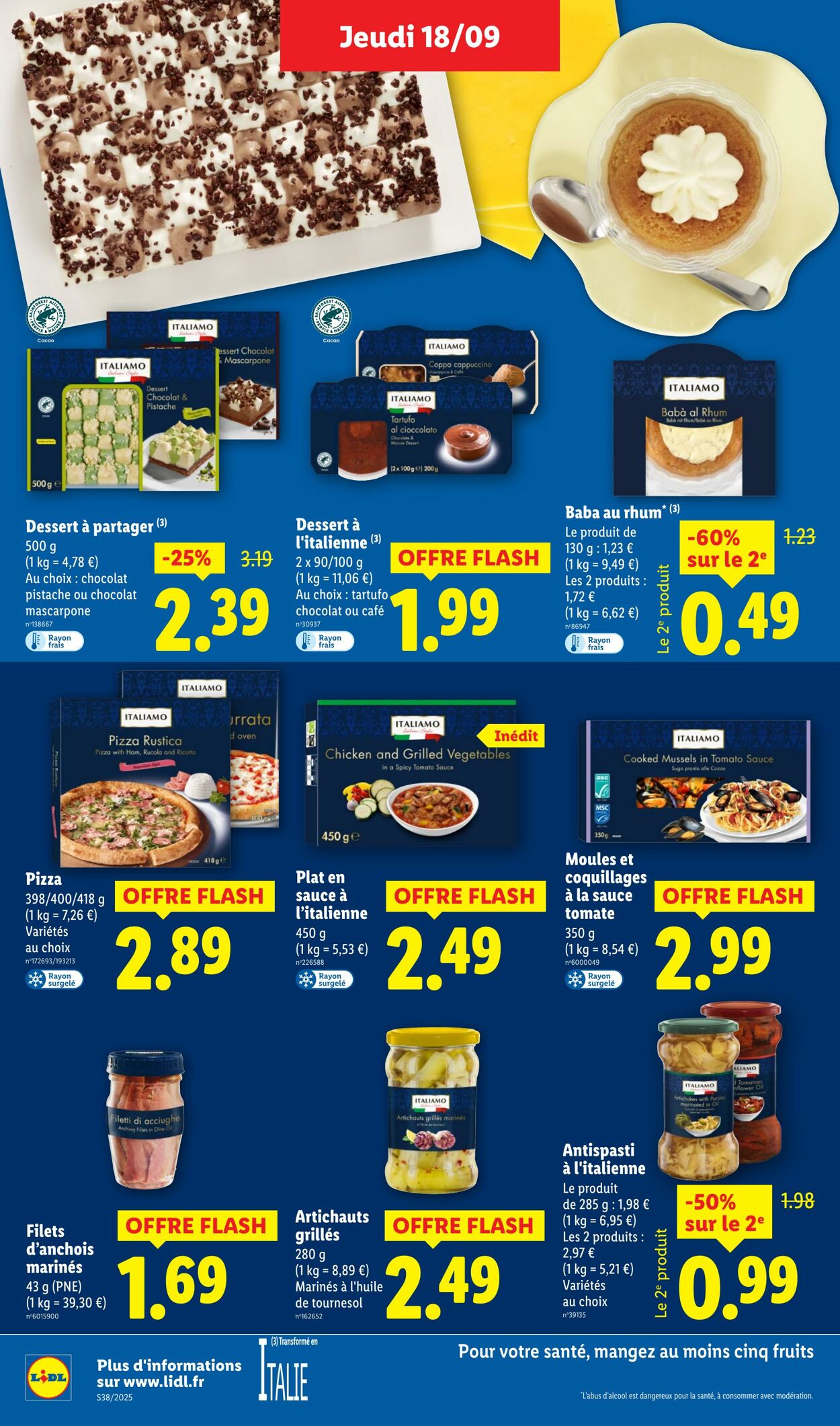 Catalogue Lidl 18.09.2025 - 24.09.2025