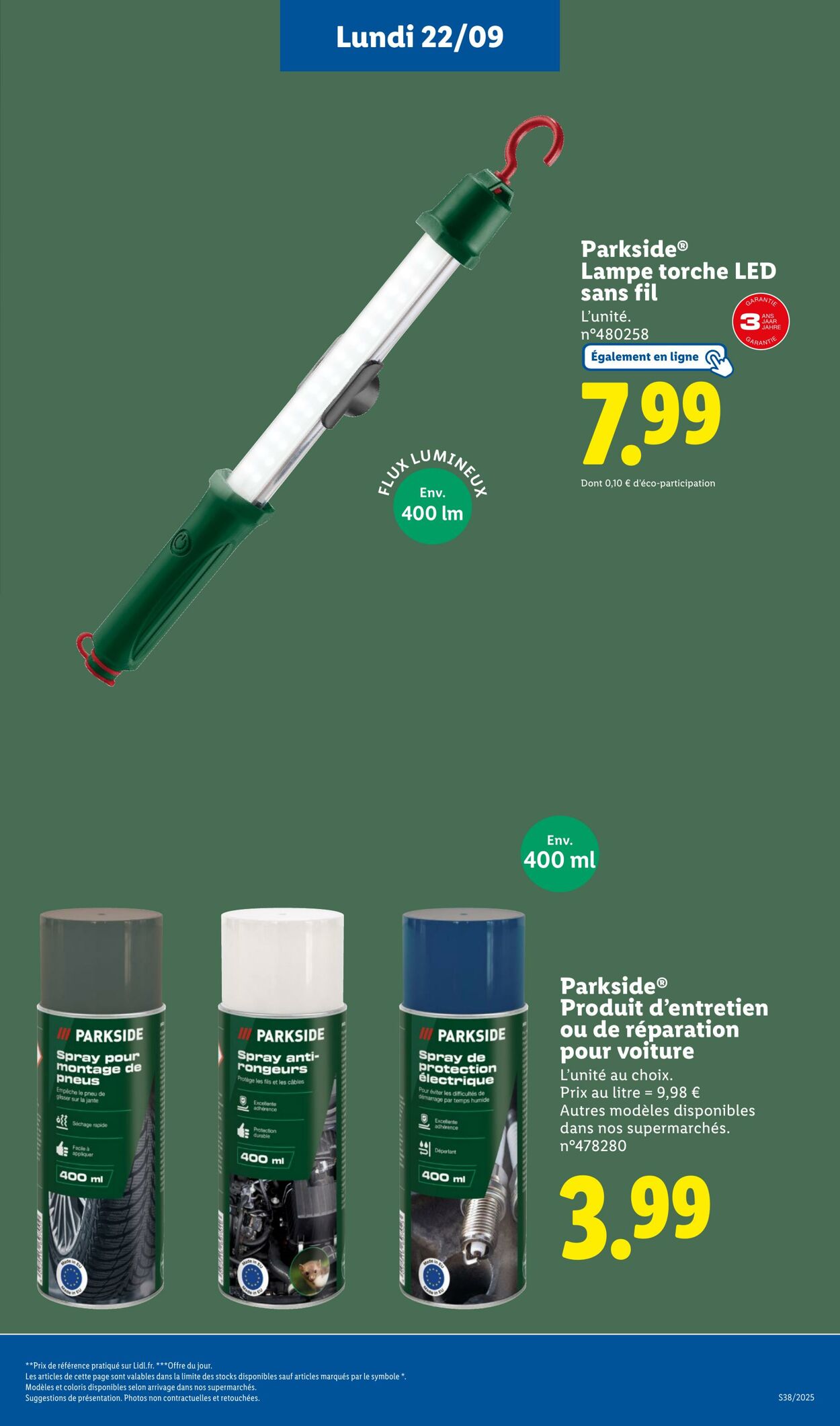 Catalogue Lidl 18.09.2025 - 24.09.2025