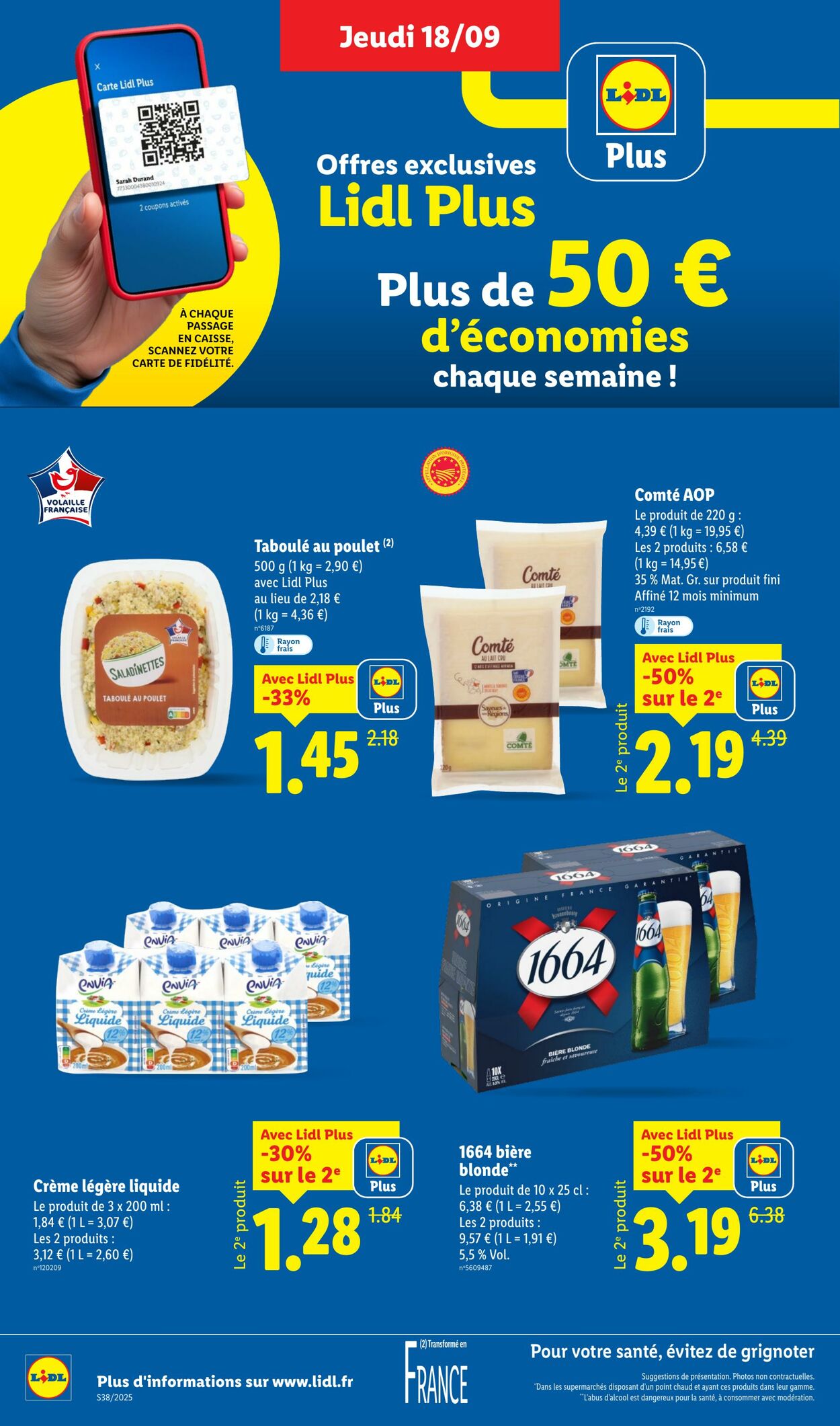 Catalogue Lidl 18.09.2025 - 24.09.2025