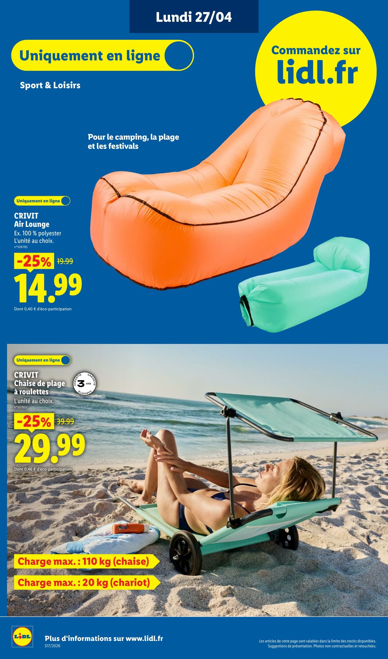 Catalogue Lidl 19.04.2026 - 29.04.2026