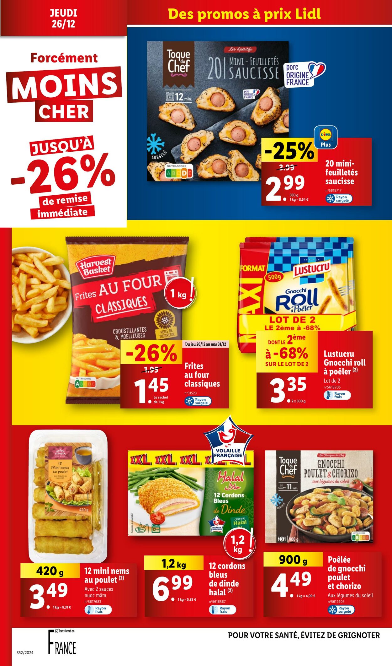 Catalogue Lidl 26.12.2024 - 31.12.2024