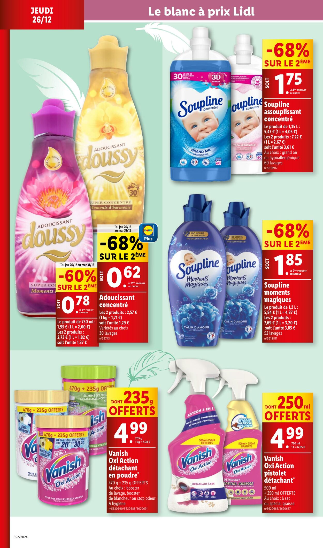 Catalogue Lidl 26.12.2024 - 31.12.2024