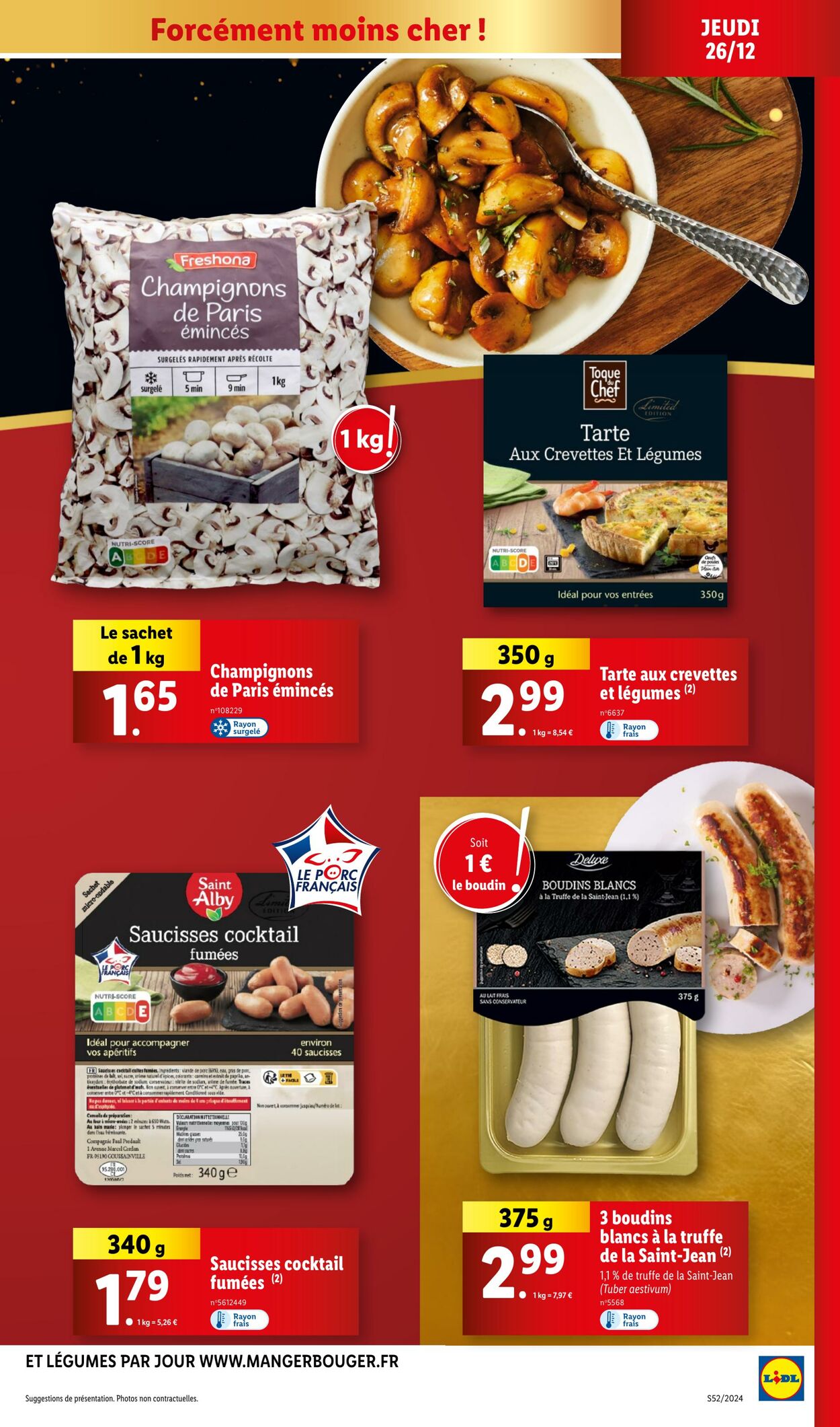 Catalogue Lidl 26.12.2024 - 31.12.2024