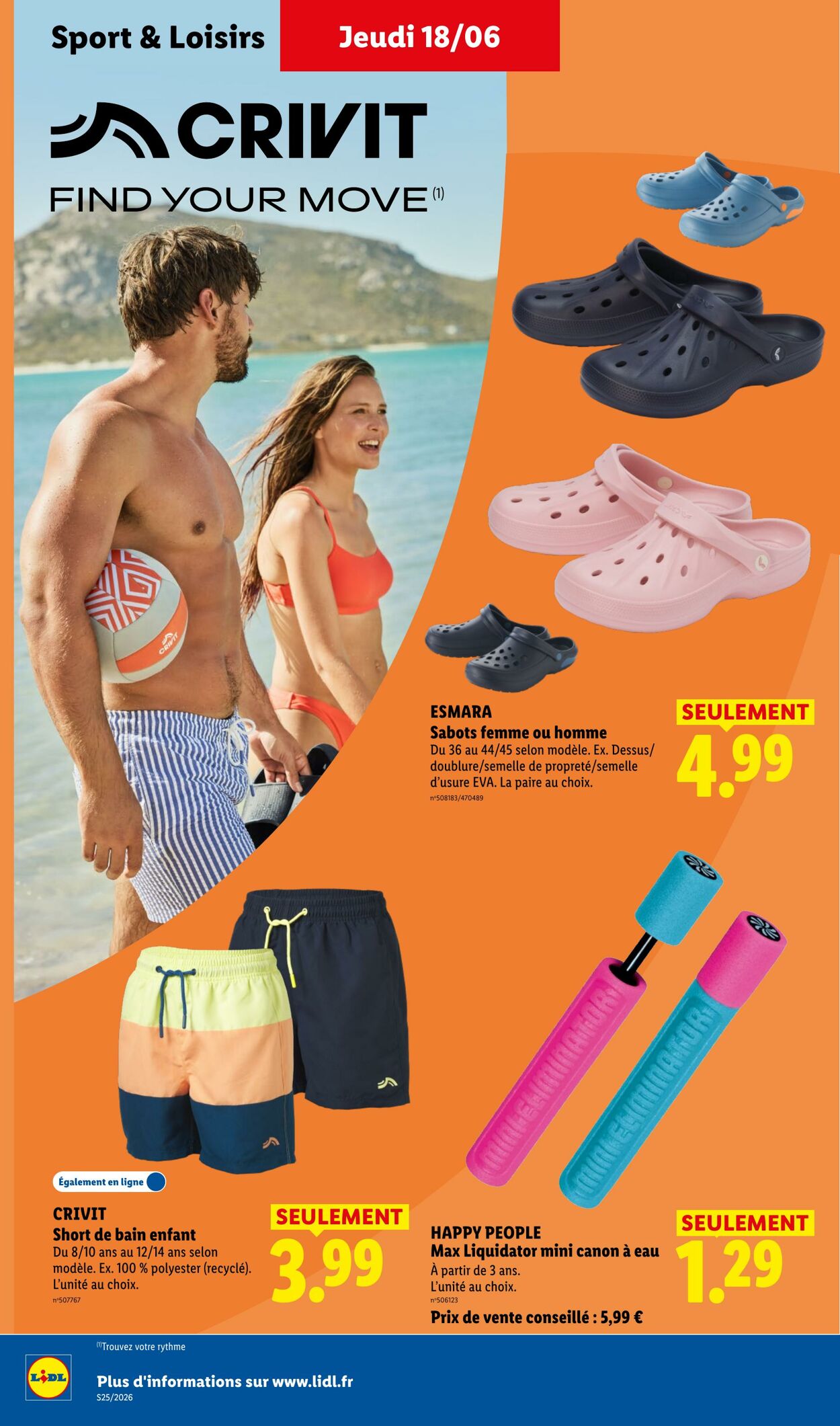 Catalogue Lidl 14.06.2026 - 24.06.2026
