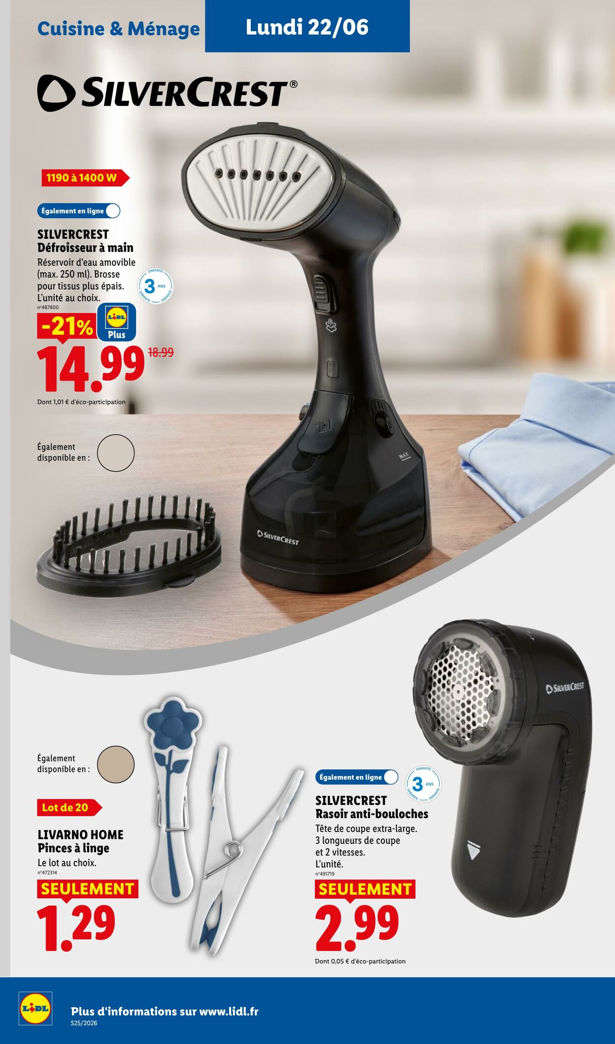 Catalogue Lidl 14.06.2026 - 24.06.2026