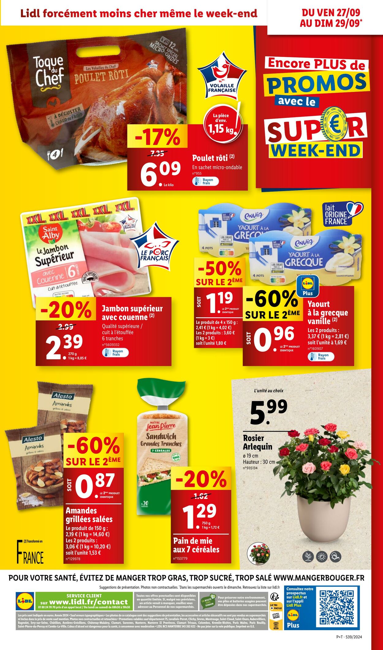 Catalogue Lidl 25.09.2024 - 01.10.2024