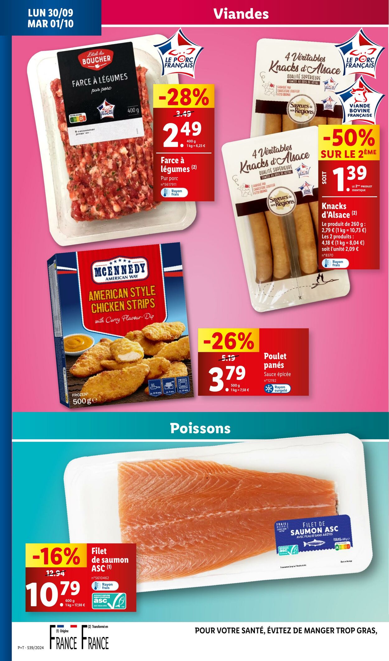 Catalogue Lidl 25.09.2024 - 01.10.2024