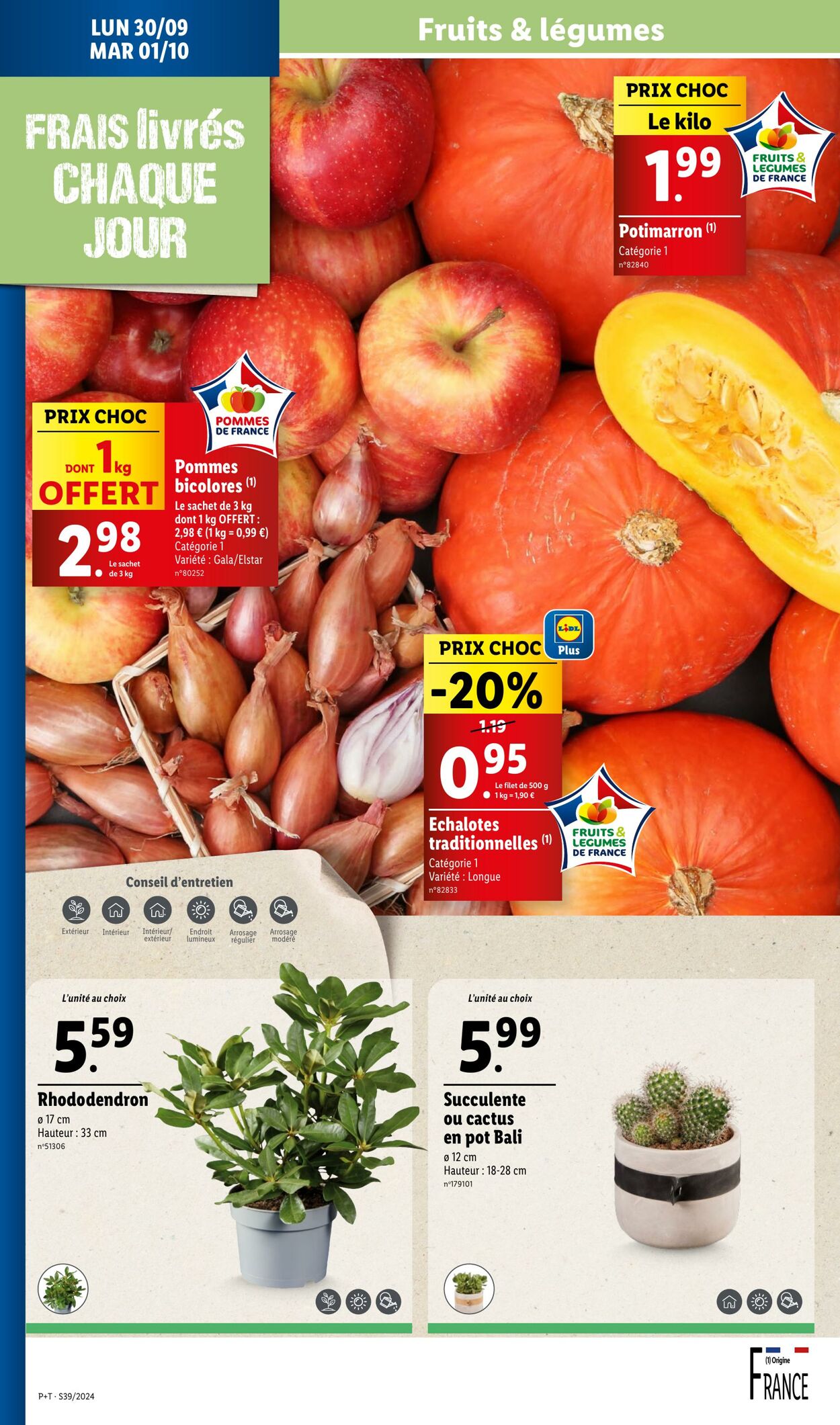 Catalogue Lidl 25.09.2024 - 01.10.2024