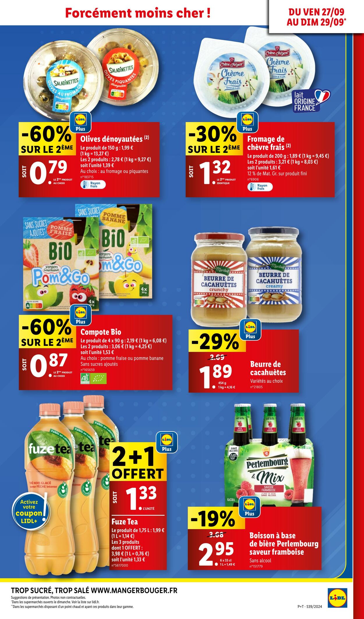 Catalogue Lidl 25.09.2024 - 01.10.2024