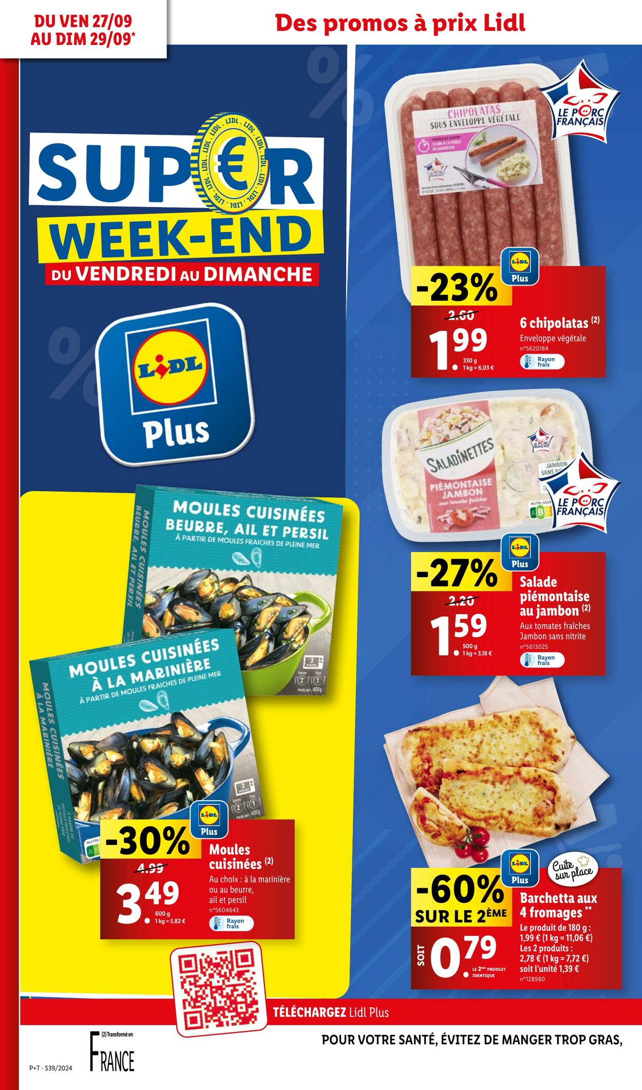 Catalogue Lidl 25.09.2024 - 01.10.2024