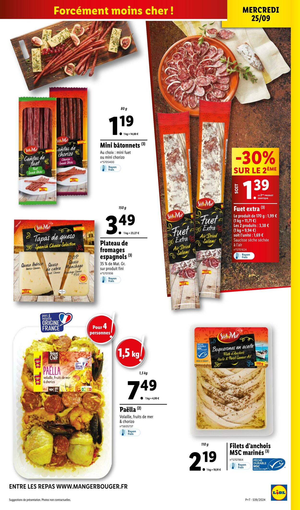 Catalogue Lidl 25.09.2024 - 01.10.2024