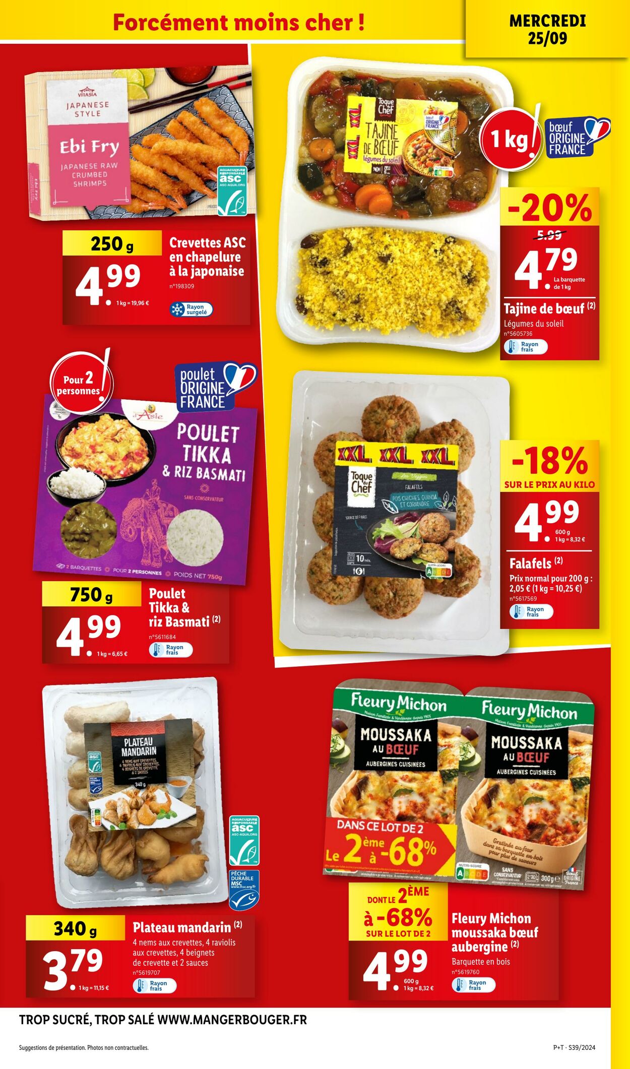 Catalogue Lidl 25.09.2024 - 01.10.2024